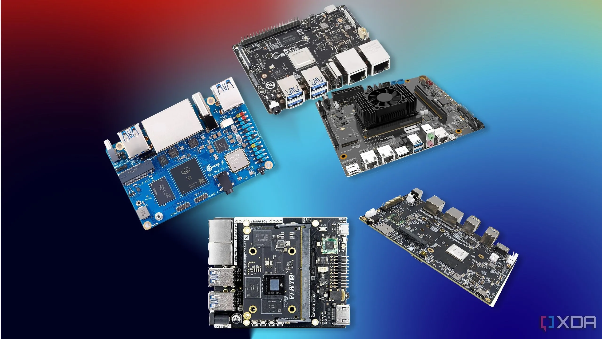 Các bảng mạch RISC-V thay thế Raspberry Pi