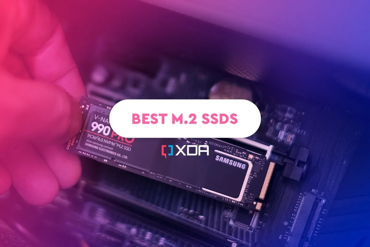 Các loại ổ cứng M.2 SSD với nhiều kích thước khác nhau.