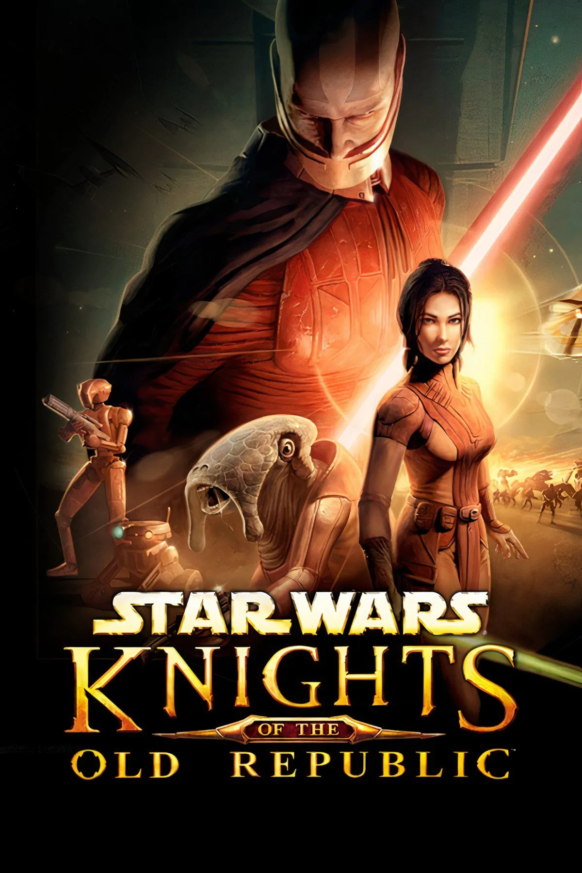 Các nhân vật và môi trường đậm chất Star Wars trong RPG Knights of the Old Republic trên Xbox