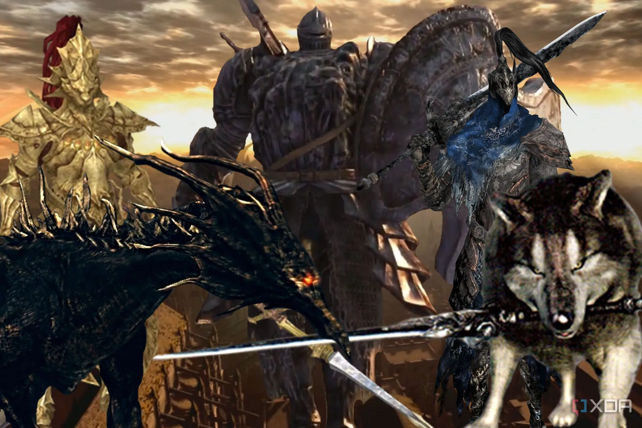 Các trùm game Soulsborne huyền thoại tập hợp quanh lâu đài Anor Londo, biểu tượng của thử thách FromSoftware