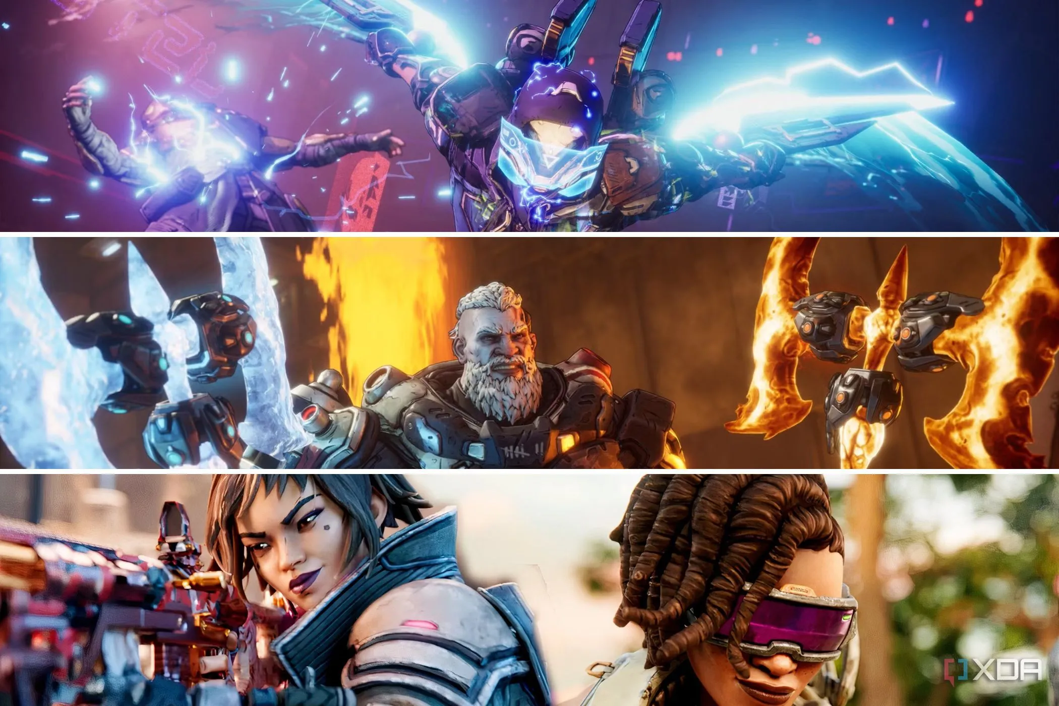 Các Vault Hunter mới trong Borderlands 4 thực hiện đa dạng đòn tấn công trong bối cảnh u tối