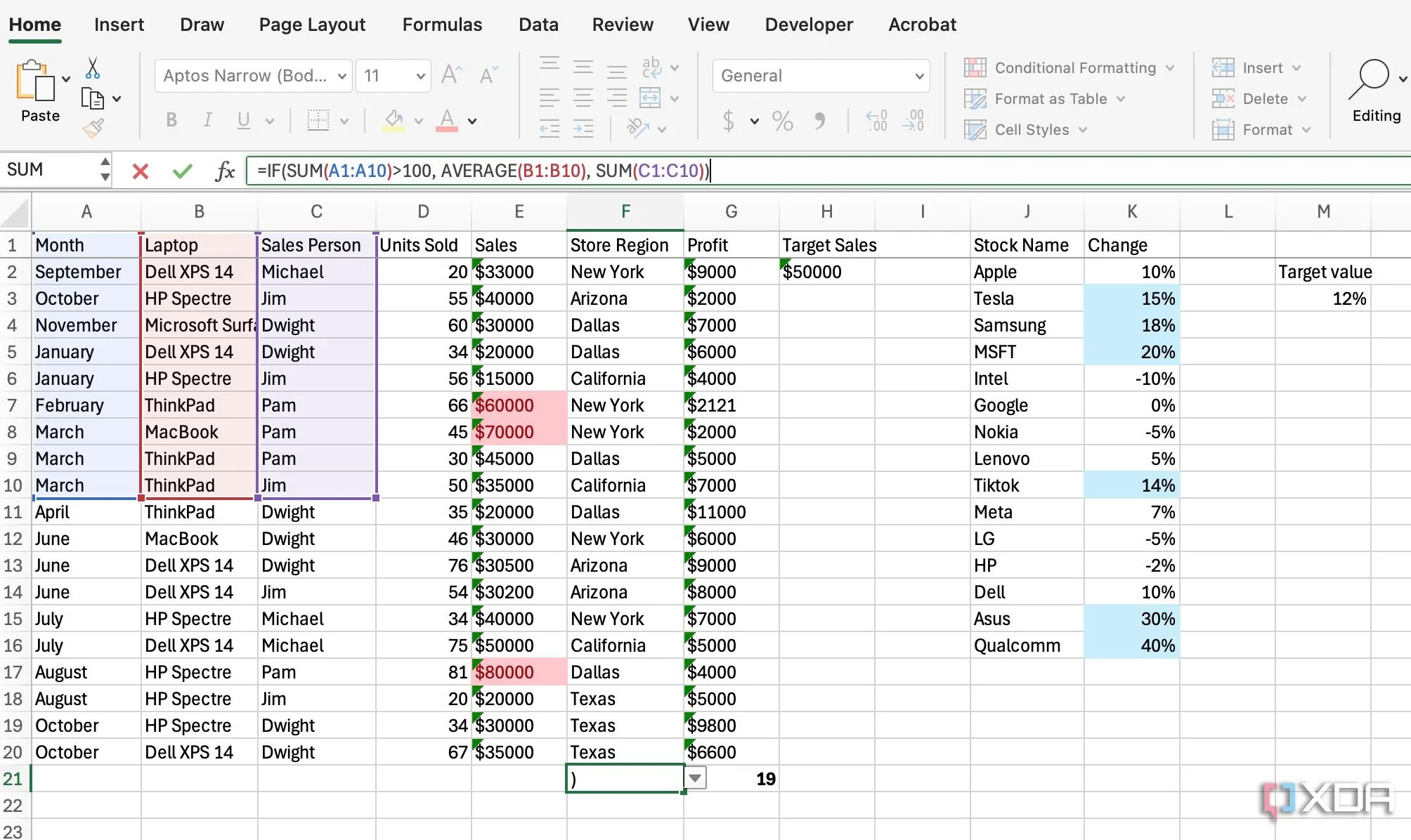 Cách chia nhỏ công thức phức tạp để dễ dàng gỡ lỗi Excel