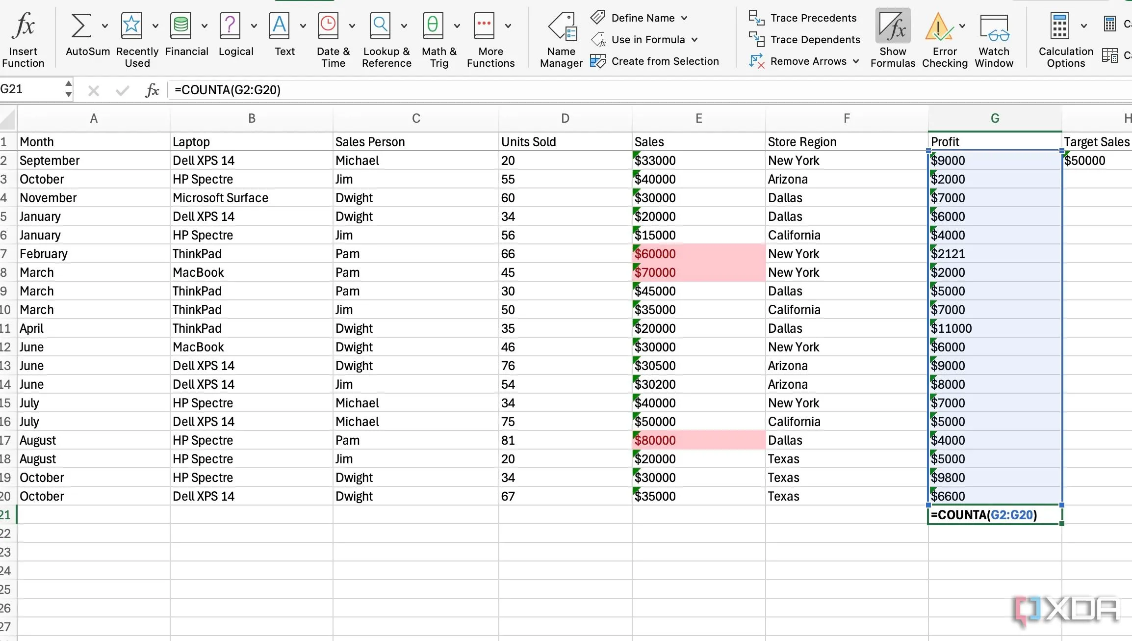 Cách hiển thị tất cả công thức Excel cùng lúc với Show Formulas để gỡ lỗi nhanh