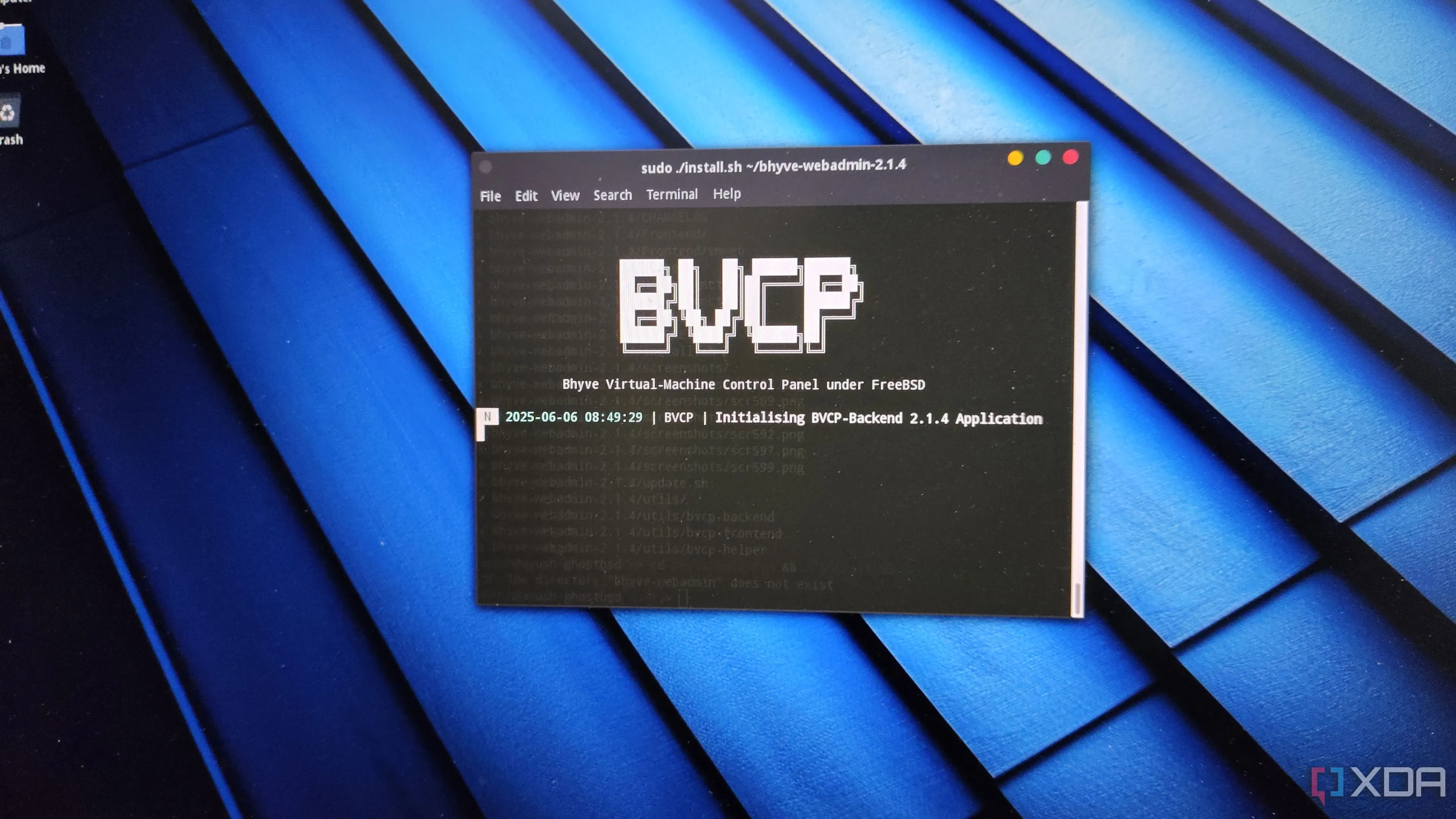 Cài đặt Bhyve web admin trên GhostBSD