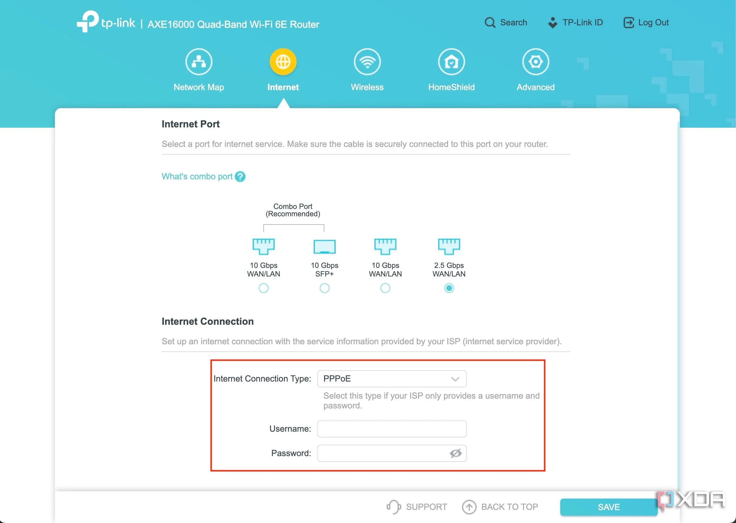 Cài đặt PPPoE trên router TP-Link Archer, biểu thị lợi ích hiệu suất kết nối PPPoE khi sử dụng OPNsense ảo hóa