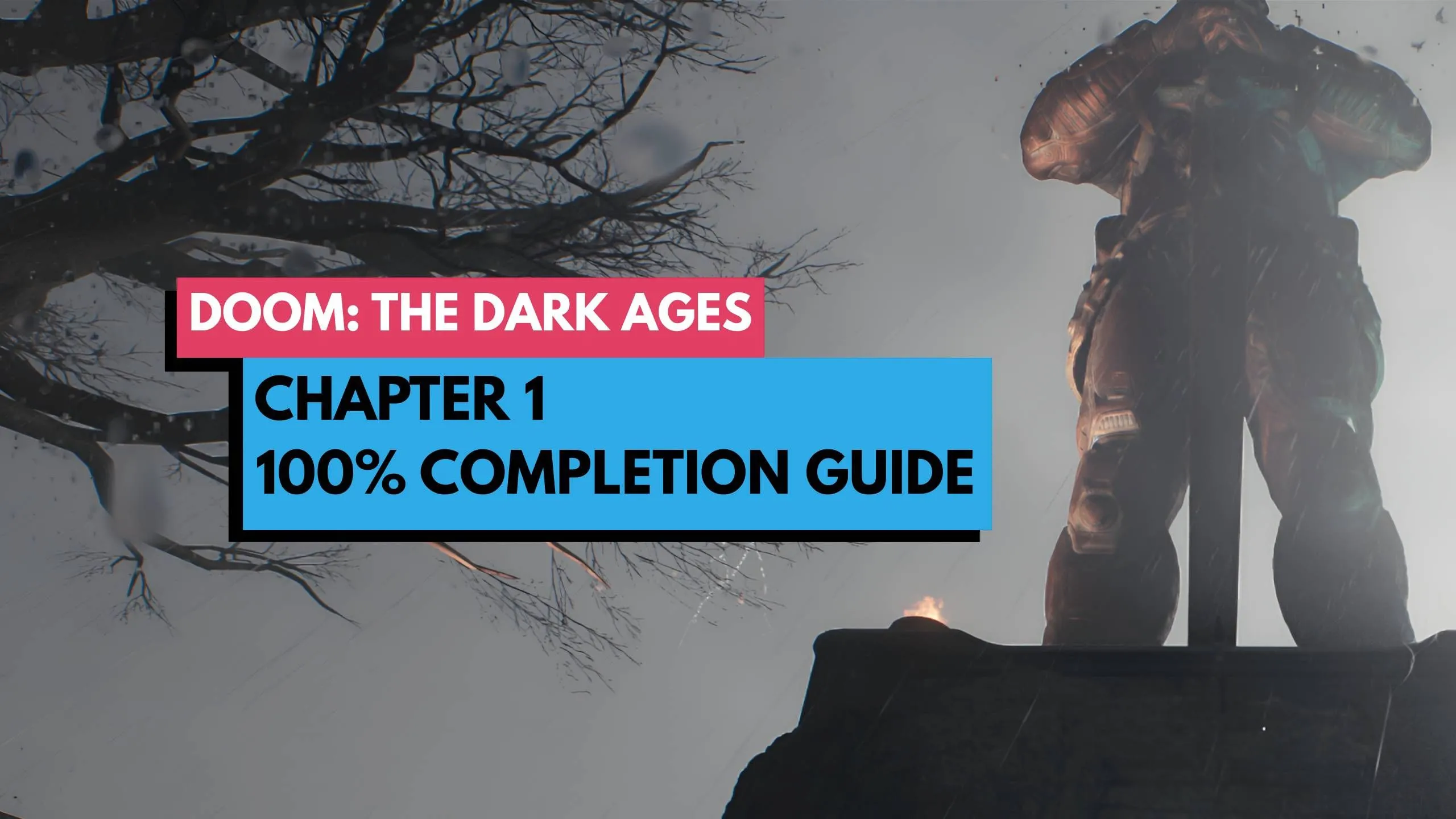 Cảnh chiến đấu kịch tính trong Doom: The Dark Ages, làm nổi bật đồ họa và phong cách hành động mạnh mẽ của game.
