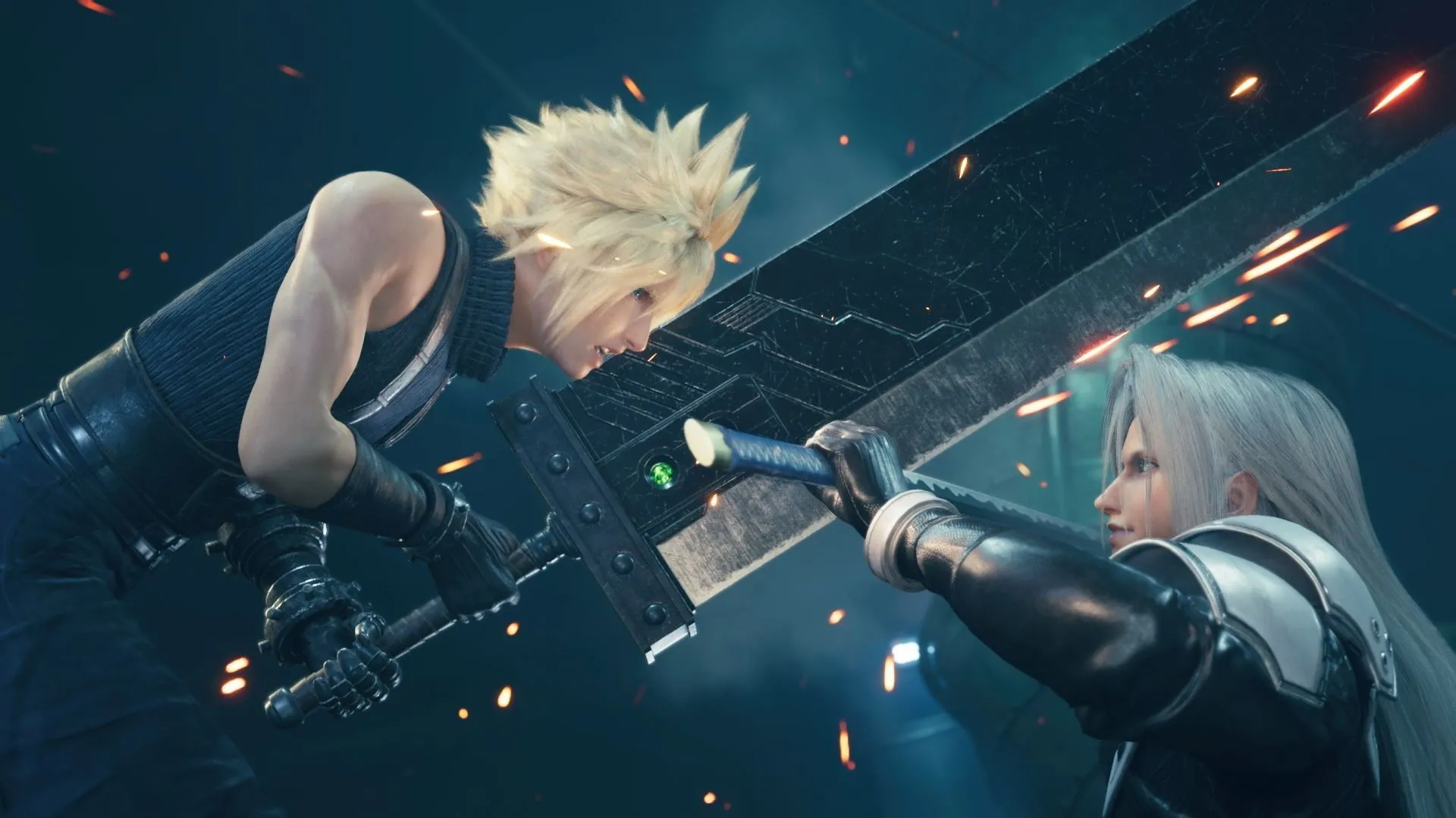 Cảnh chiến đấu kịch tính trong Final Fantasy VII Remake, đại diện cho phần cuối cùng của bộ ba remake