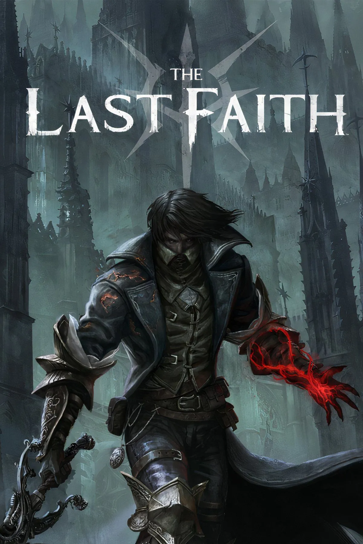 Cảnh chiến đấu trong The Last Faith với phong cách kinh dị gothic