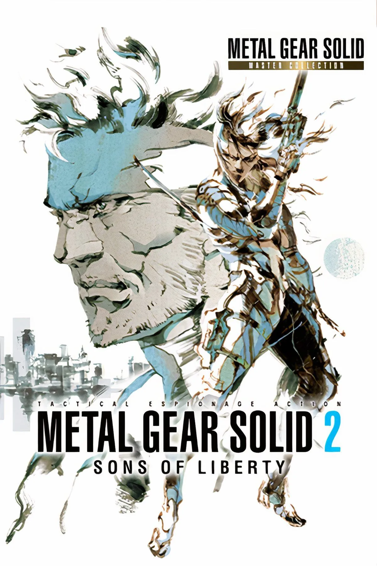 Cảnh nhân vật Solid Snake trong Metal Gear Solid 2