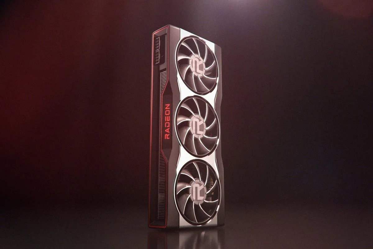 Card đồ họa AMD Radeon RX 6000 series, minh họa cho dòng GPU cũ vẫn còn giá trị