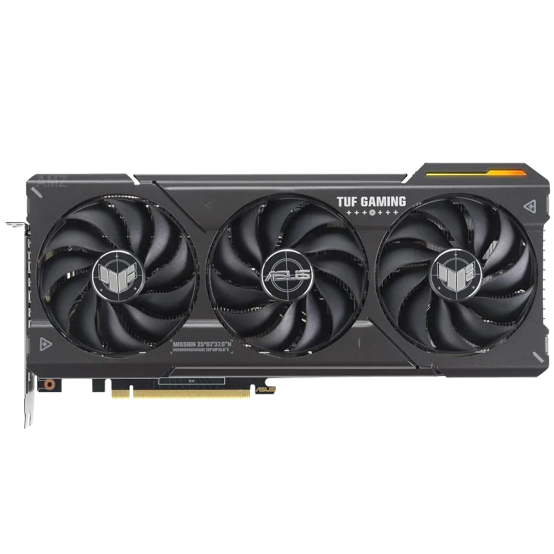 Card đồ họa Asus TUF Gaming GeForce RTX 4070 Super OC với thiết kế mạnh mẽ
