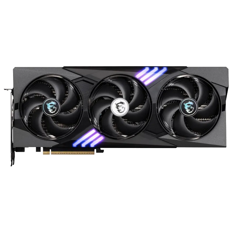 Card đồ họa MSI GeForce RTX 5070 Ti Gaming Trio OC Plus với hệ thống tản nhiệt ba quạt