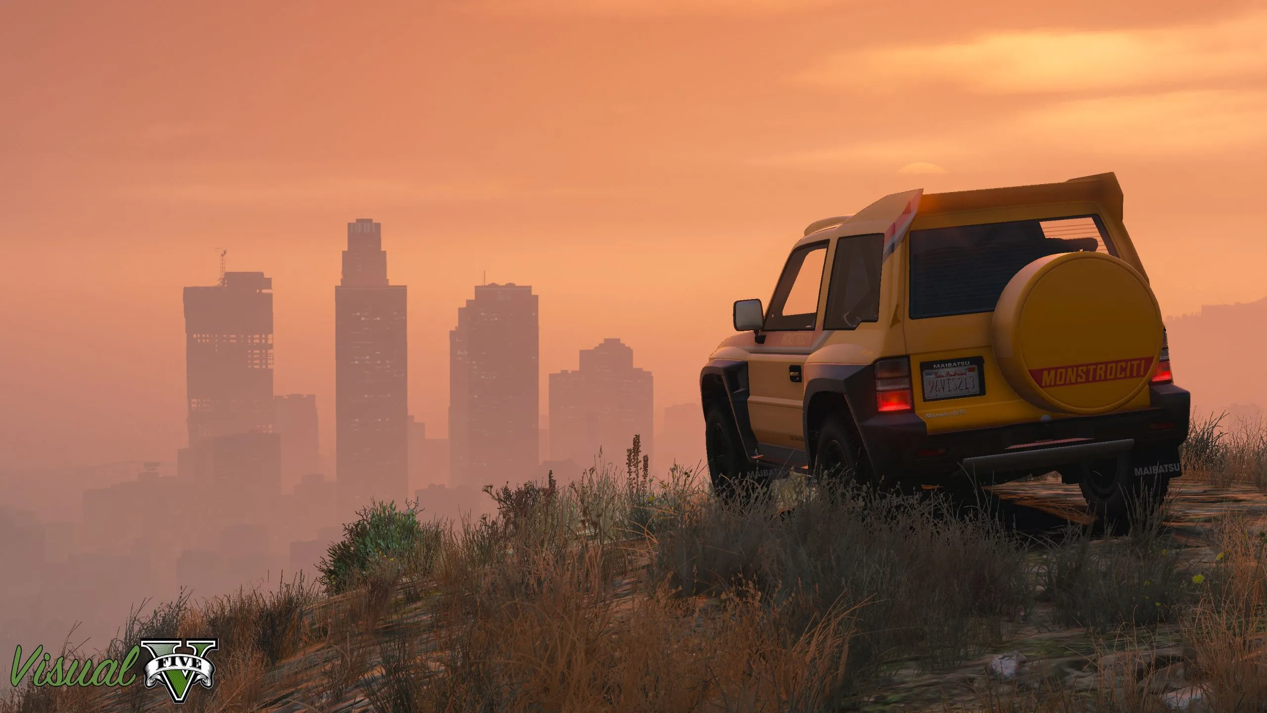 Chất lượng đồ họa ấn tượng của GTA V với mod VisualV