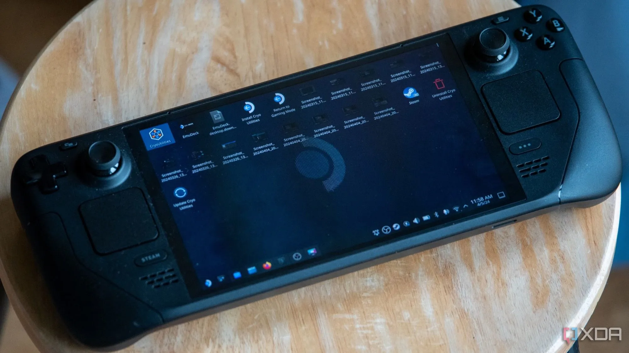 Chế độ Desktop trên Steam Deck OLED