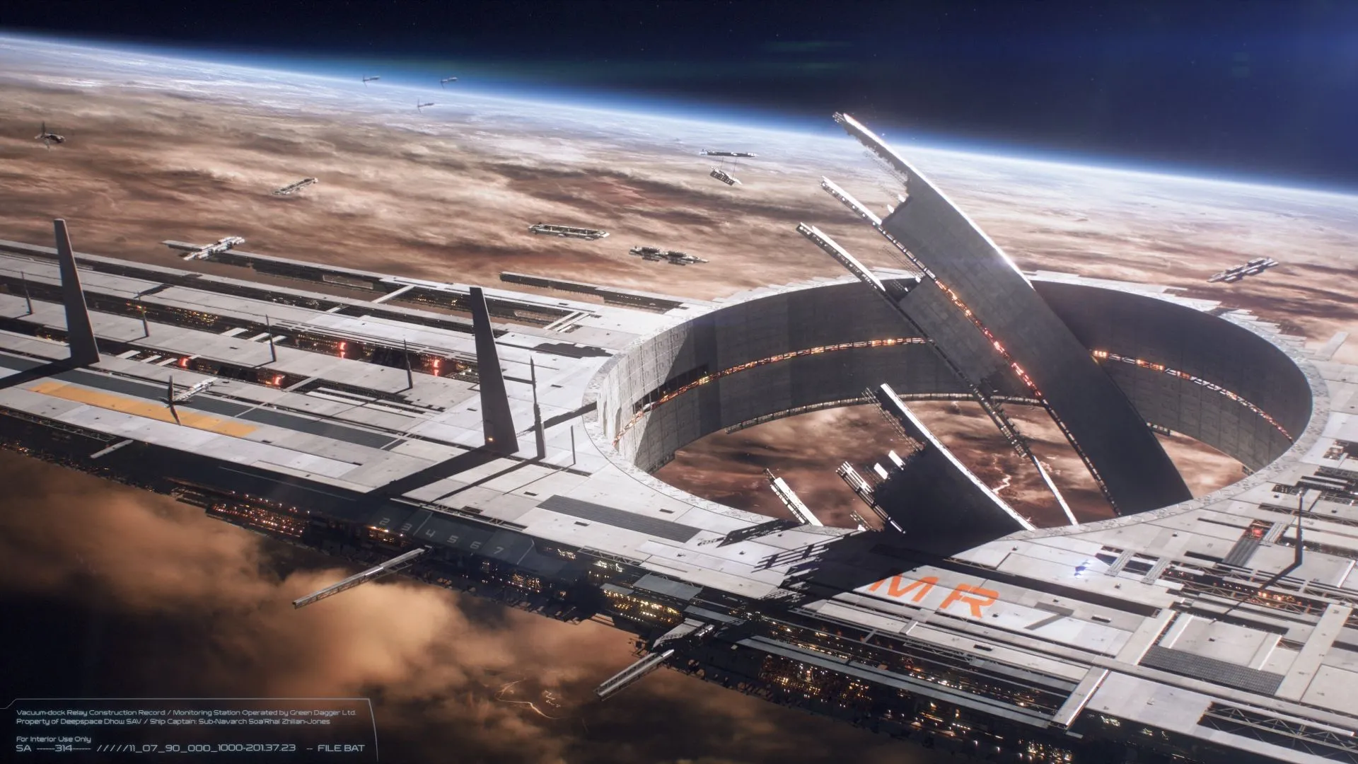 Concept art N7 Day 2022 của Mass Effect 5 có thể là một Mass Relay được xây dựng lại