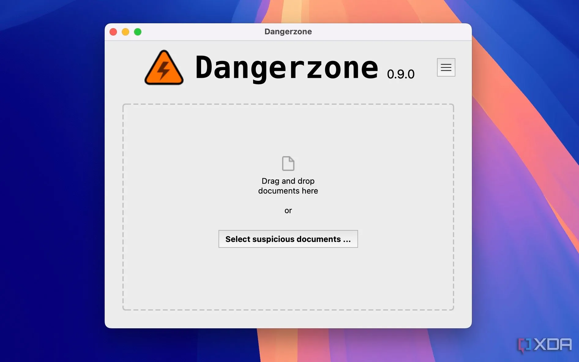 Dangerzone đang chuyển đổi file thành PDF an toàn