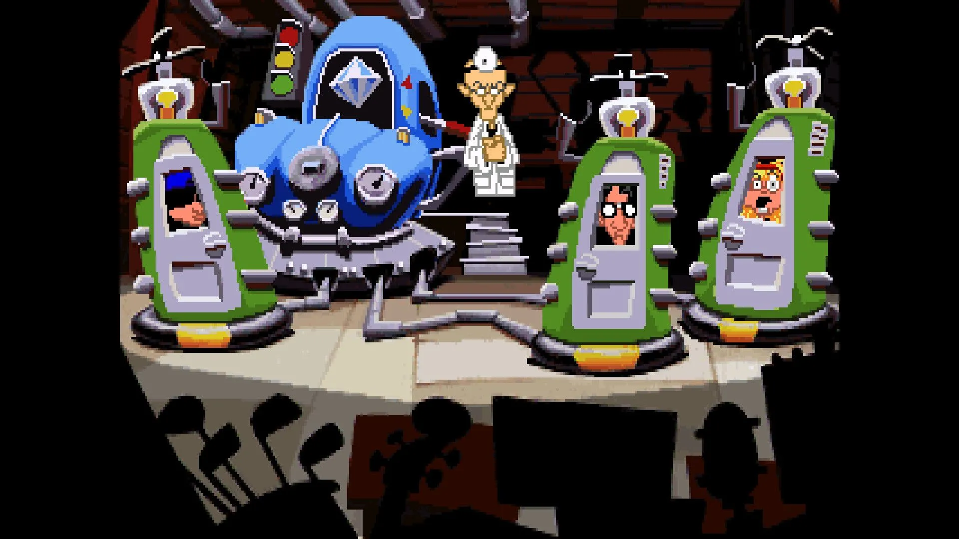 Day of the Tentacle với nhân vật Bernard