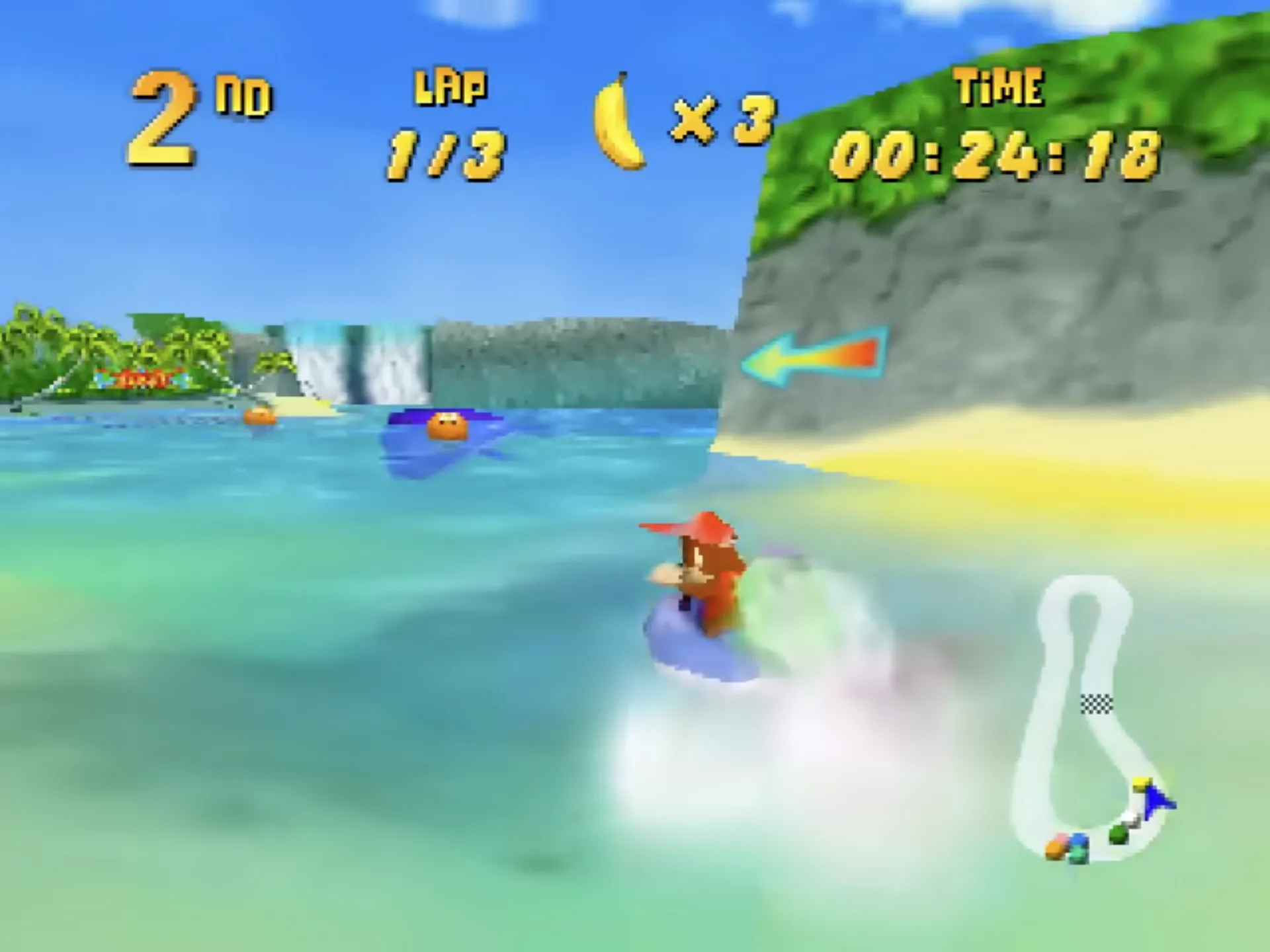 Diddy Kong Racing trên Nintendo 64