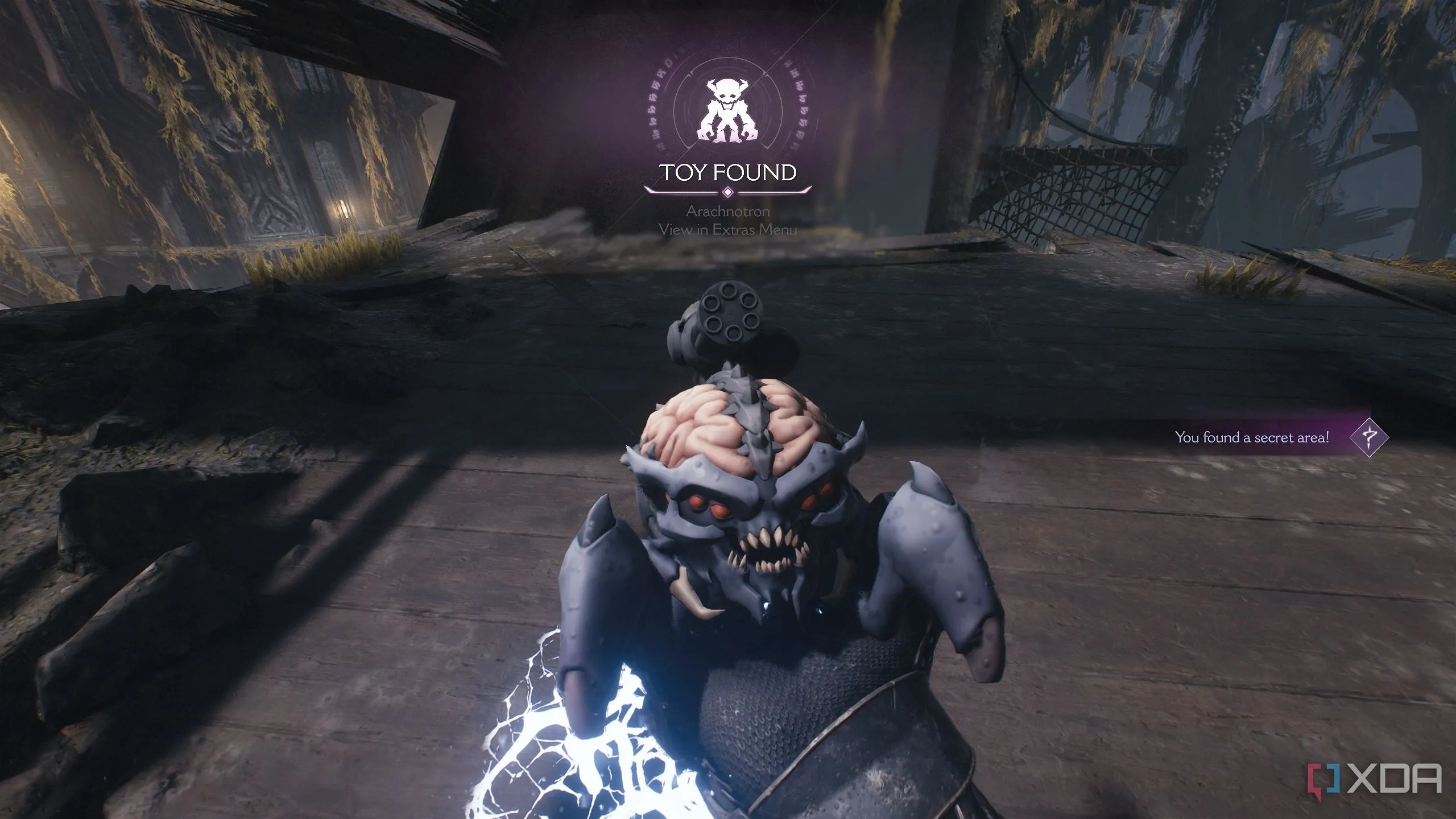 Đồ chơi quỷ Arachnotron trong Chương 14 của Doom: The Dark Ages