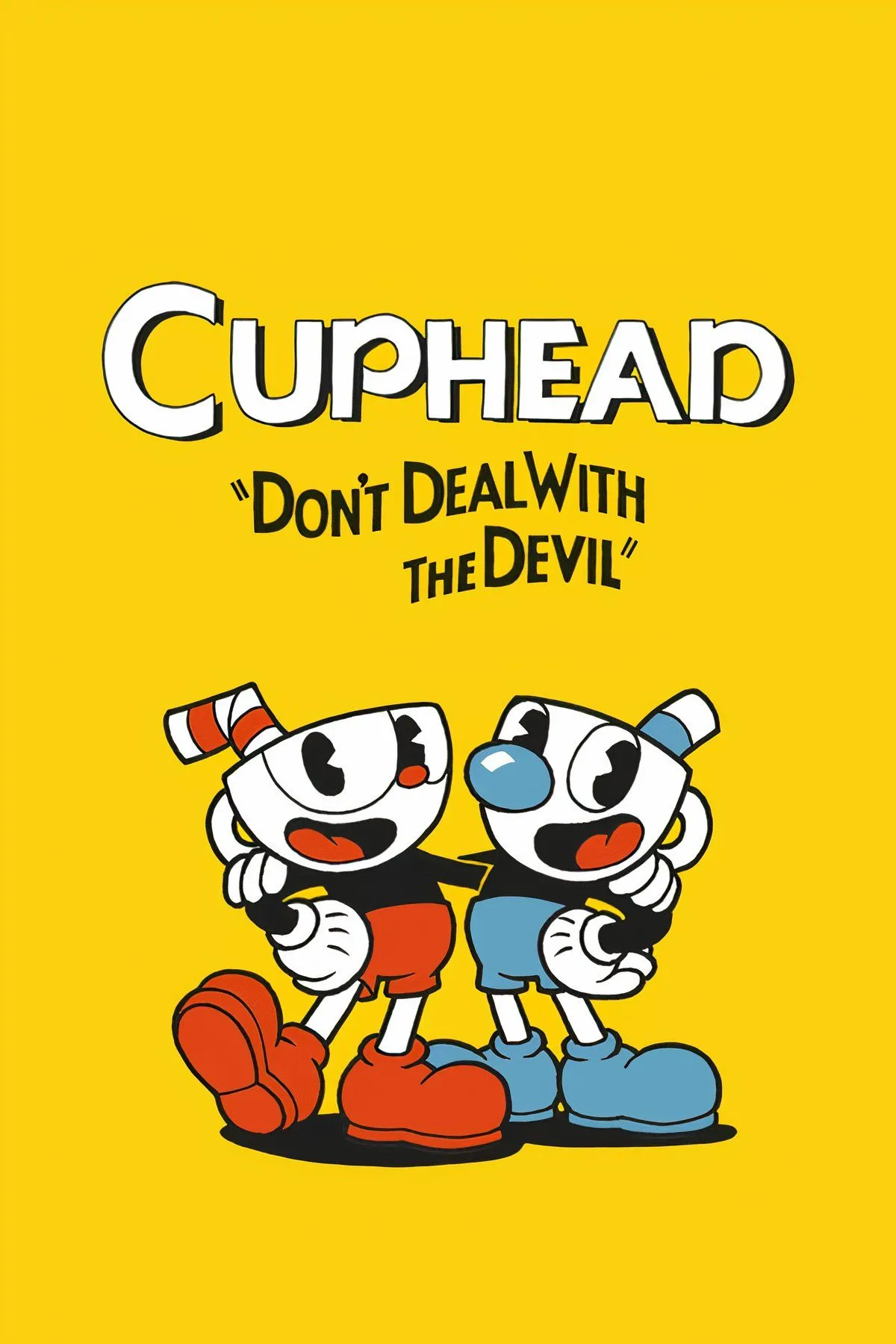 Đoạn Cuphead đang chiến đấu với boss King Dice theo phong cách hoạt hình cổ điển, thể hiện sự căng thẳng của game trên PC yếu.