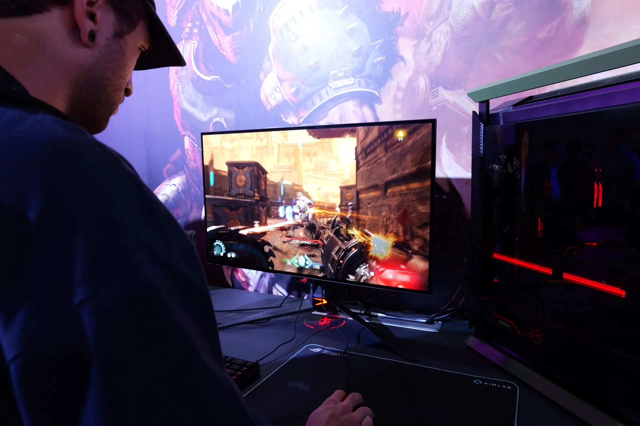 Gameplay Doom The Dark Ages cho thấy đồ họa ấn tượng trên PC