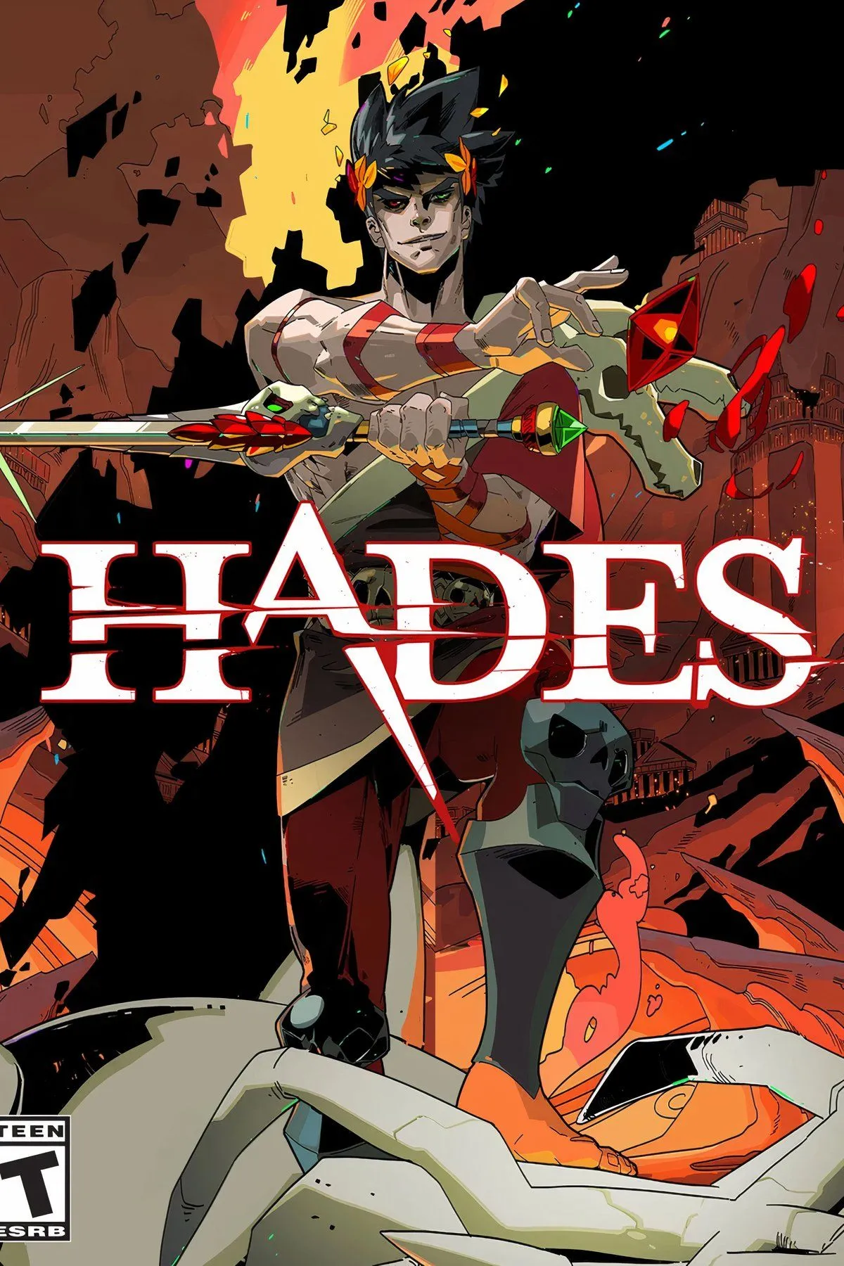 Gameplay hành động nhanh của Hades với nhân vật Zagreus chiến đấu trong địa ngục