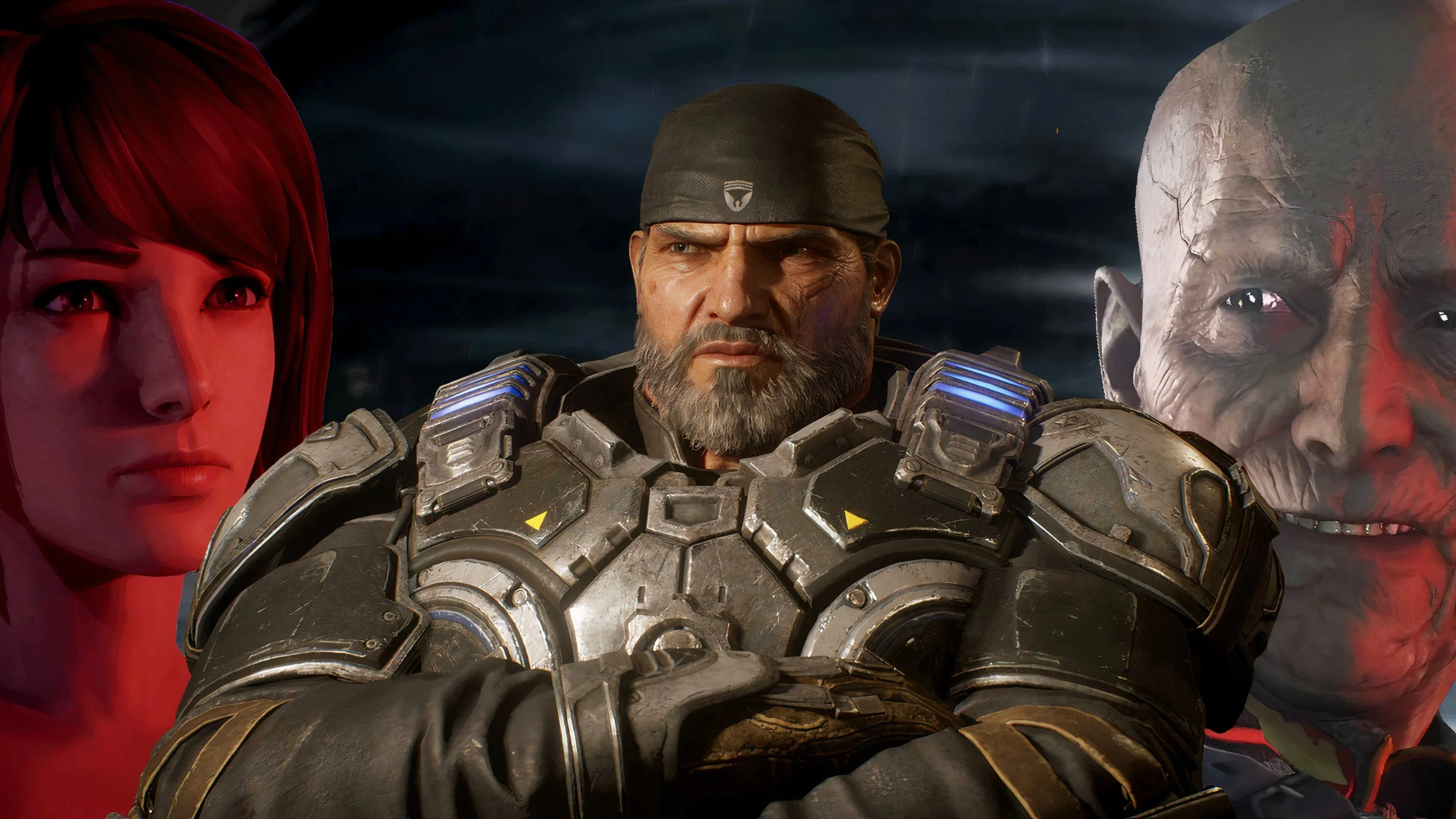 General Deathshead từ Wolfenstein cùng các nhân vật game kinh điển, tượng trưng cho những huyền thoại của thể loại FPS
