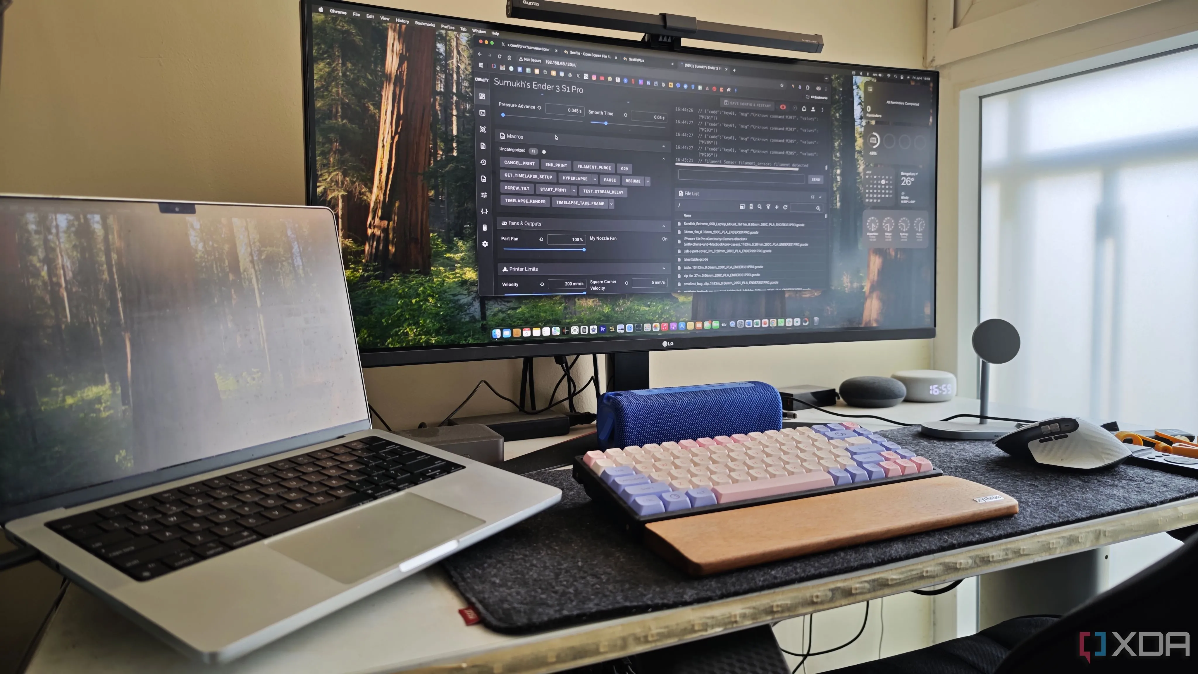 Giá đỡ laptop 3D in giúp nâng màn hình lên ngang tầm mắt