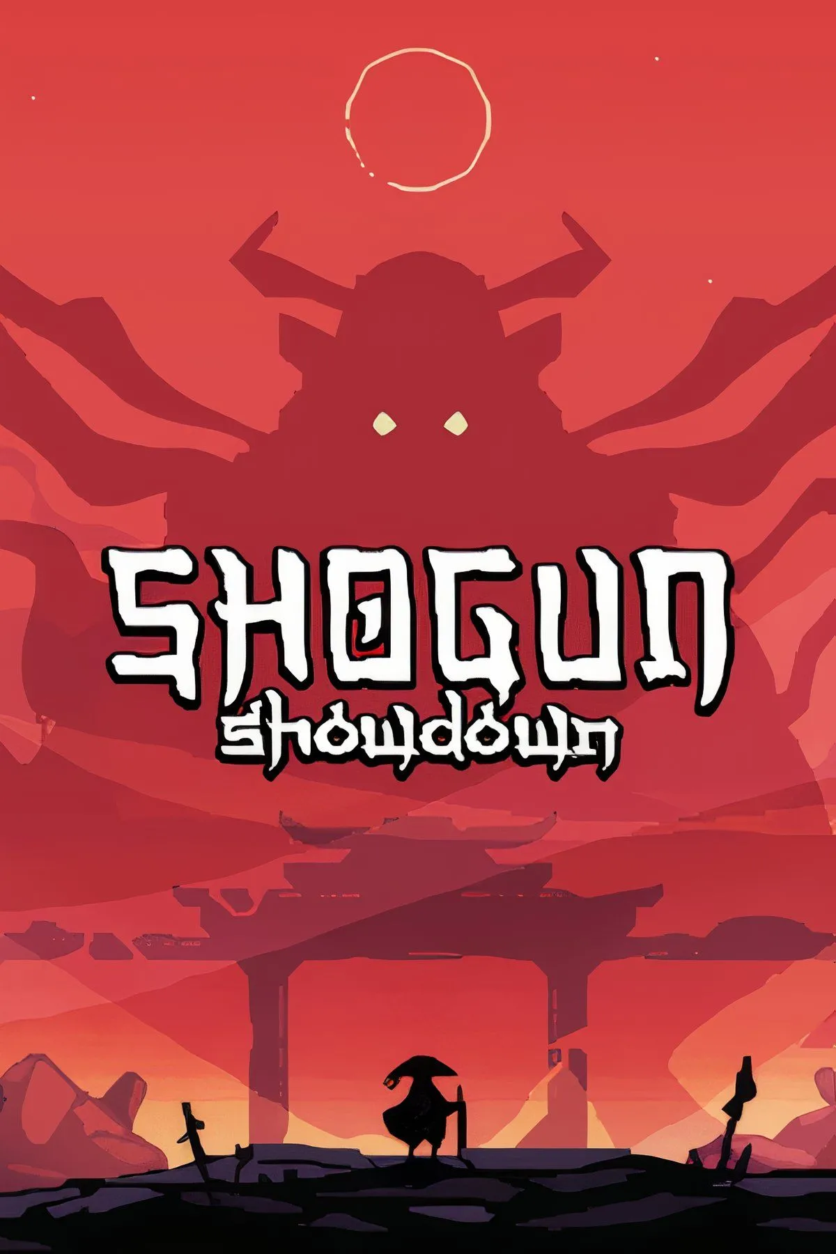 Giao diện chiến đấu và lựa chọn nâng cấp của game Shogun Showdown