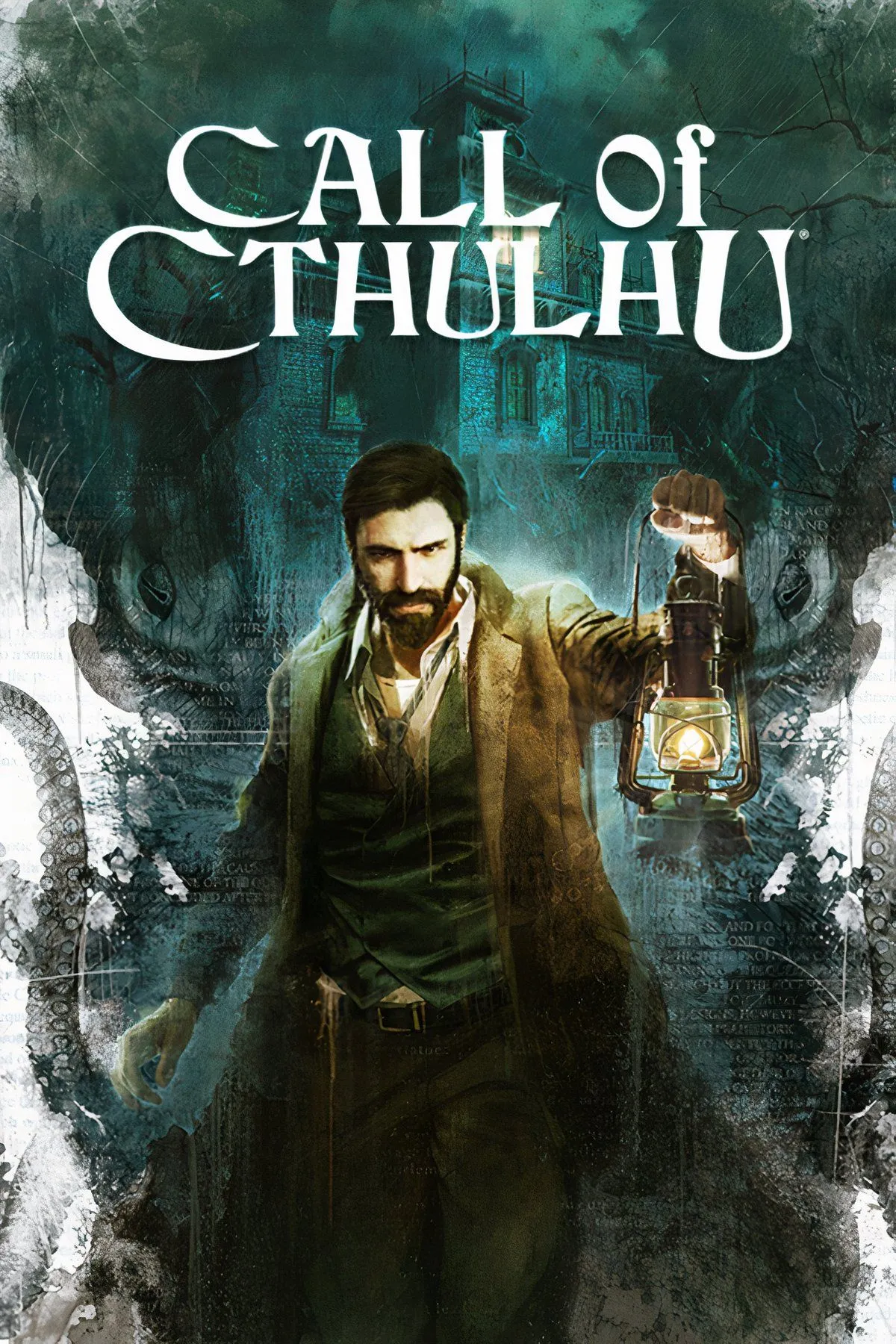 Giao diện gameplay căng thẳng của Call of Cthulhu với các yếu tố kinh dị tâm lý
