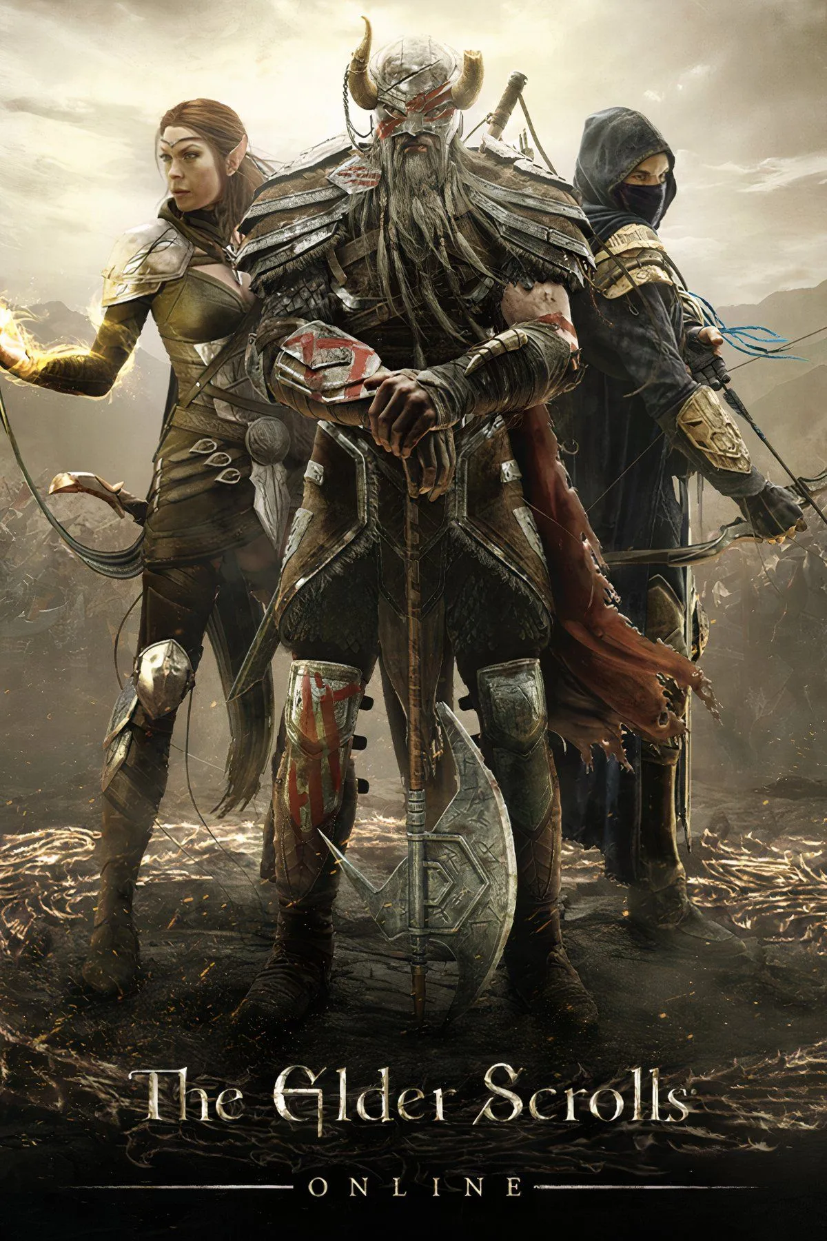 Giao diện gameplay The Elder Scrolls Online, một MMORPG thành công của ZeniMax Online Studios