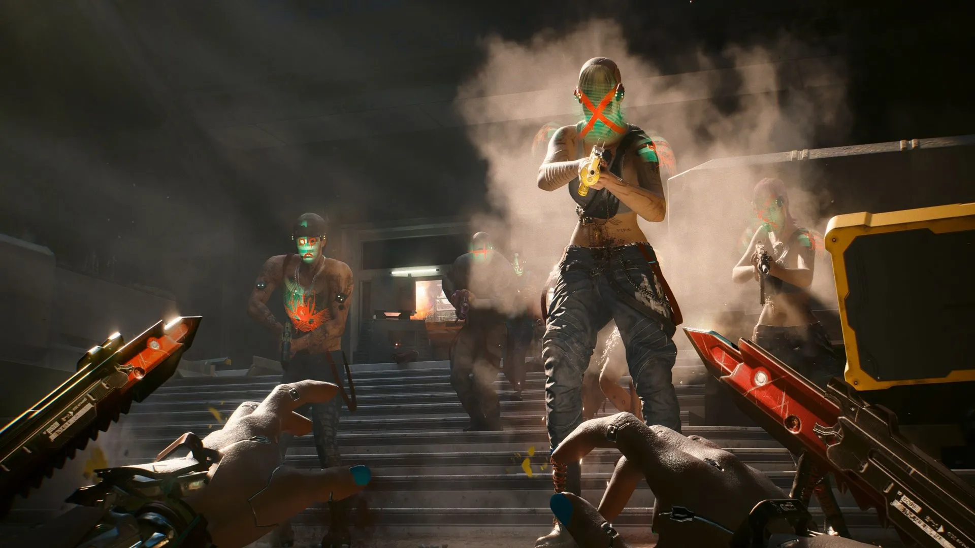 Giao diện gameplay từ Cyberpunk 2077 Phantom Liberty trên nền tảng PC, minh họa sự phát triển của game kỹ thuật số.