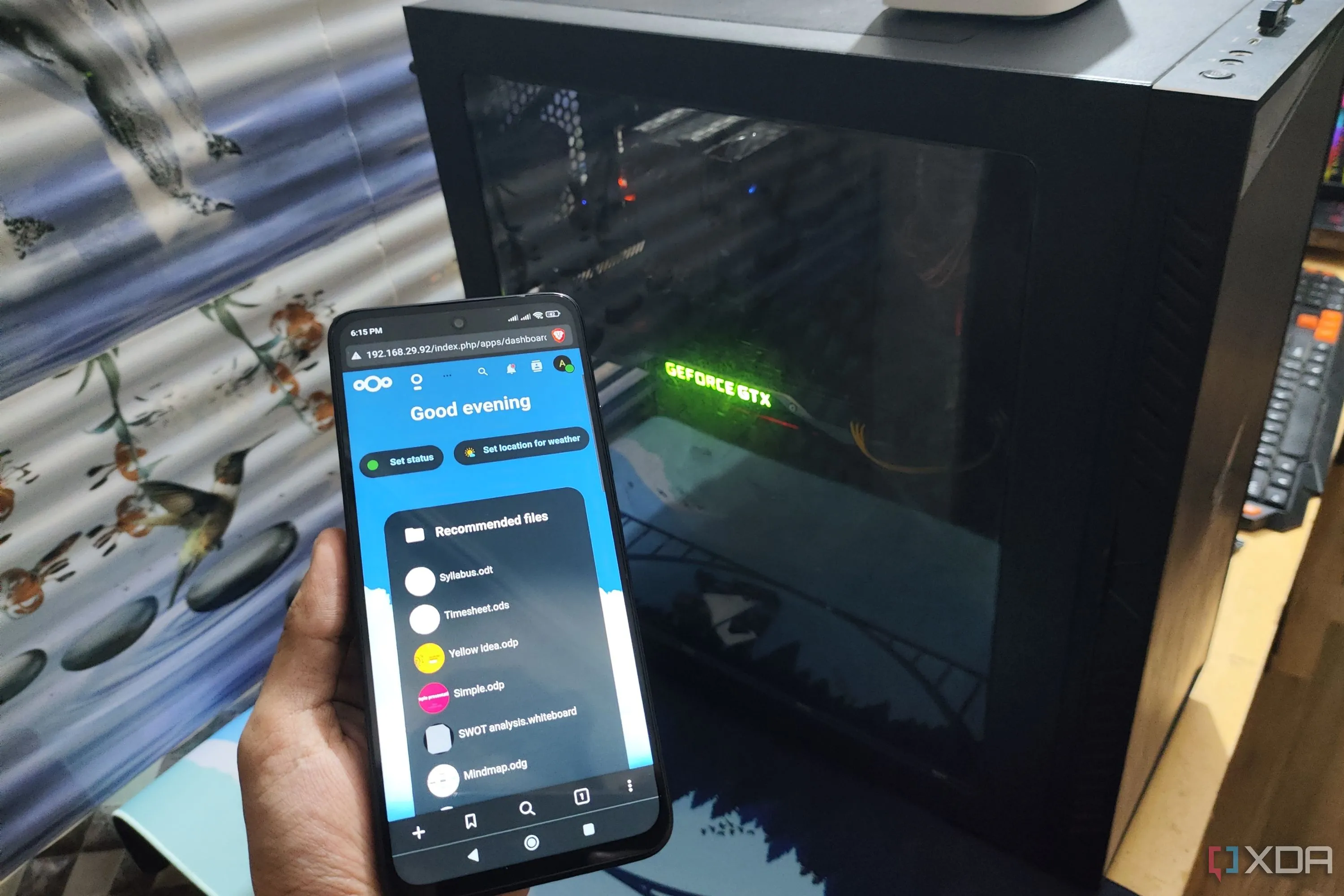 Giao diện Nextcloud minh họa cho các giải pháp đám mây cá nhân tương tự Peergos