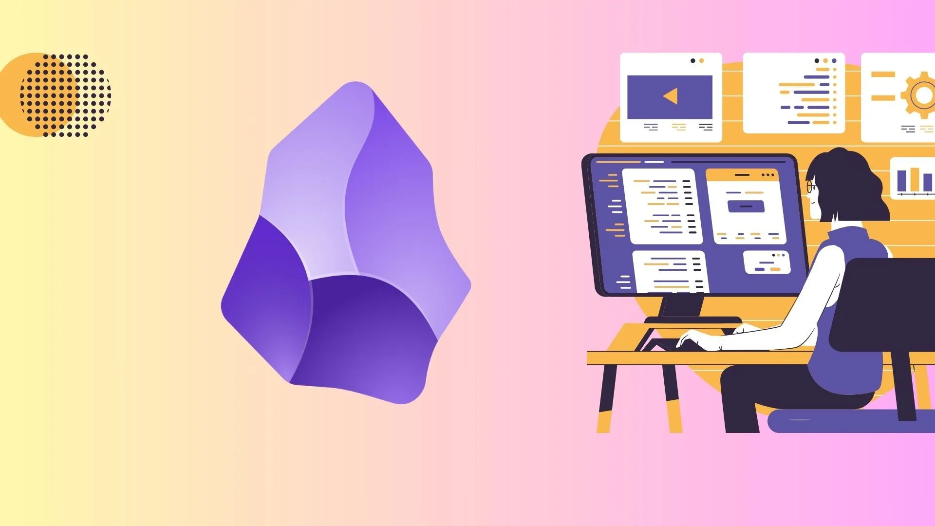 Giao diện Obsidian được sử dụng để quản lý các dự án tự host và Home Lab