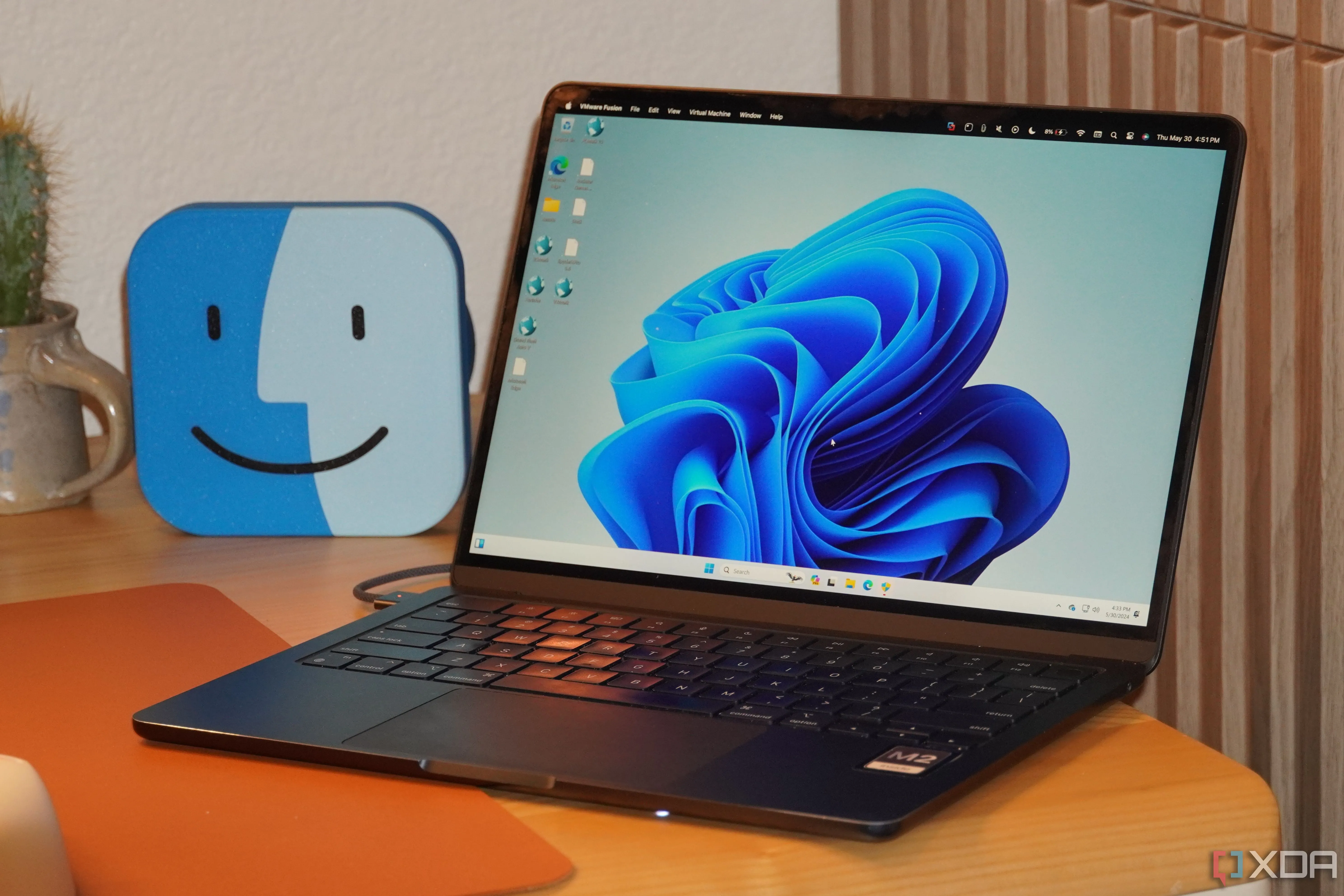 Giao diện VMware Fusion Pro đang chạy hệ điều hành Windows 11 trên máy Mac, cho thấy khả năng ảo hóa hệ điều hành