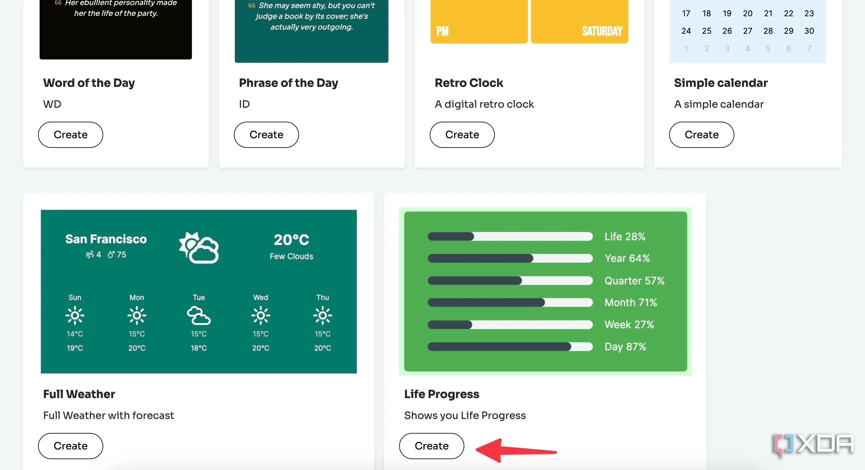 Giao diện Widgetbox cho phép tạo tiện ích (widget) tùy chỉnh để nhúng vào Notion