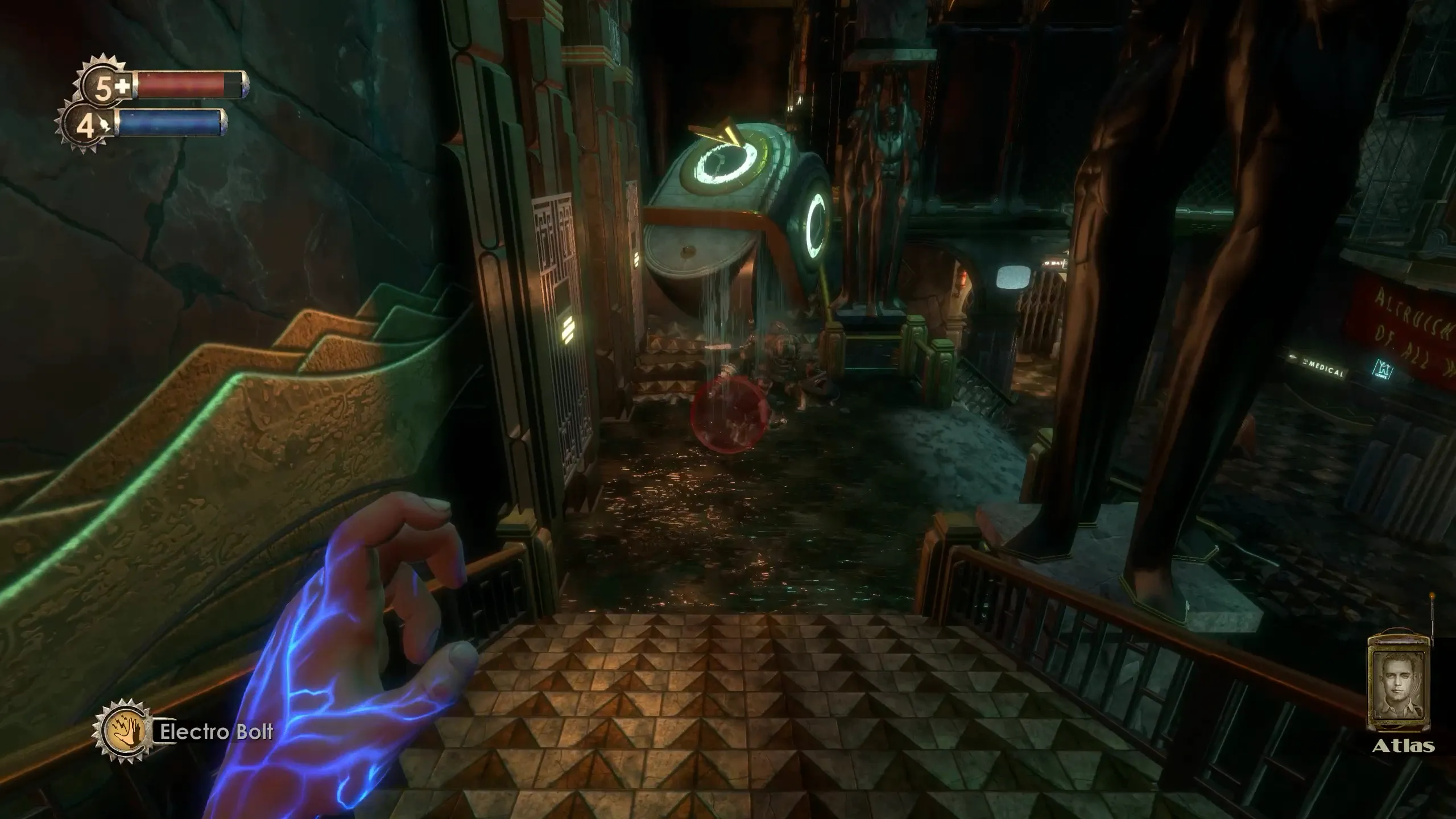 Hình ảnh biểu tượng của BioShock Remastered, mang đến thế giới Rapture đầy ám ảnh.