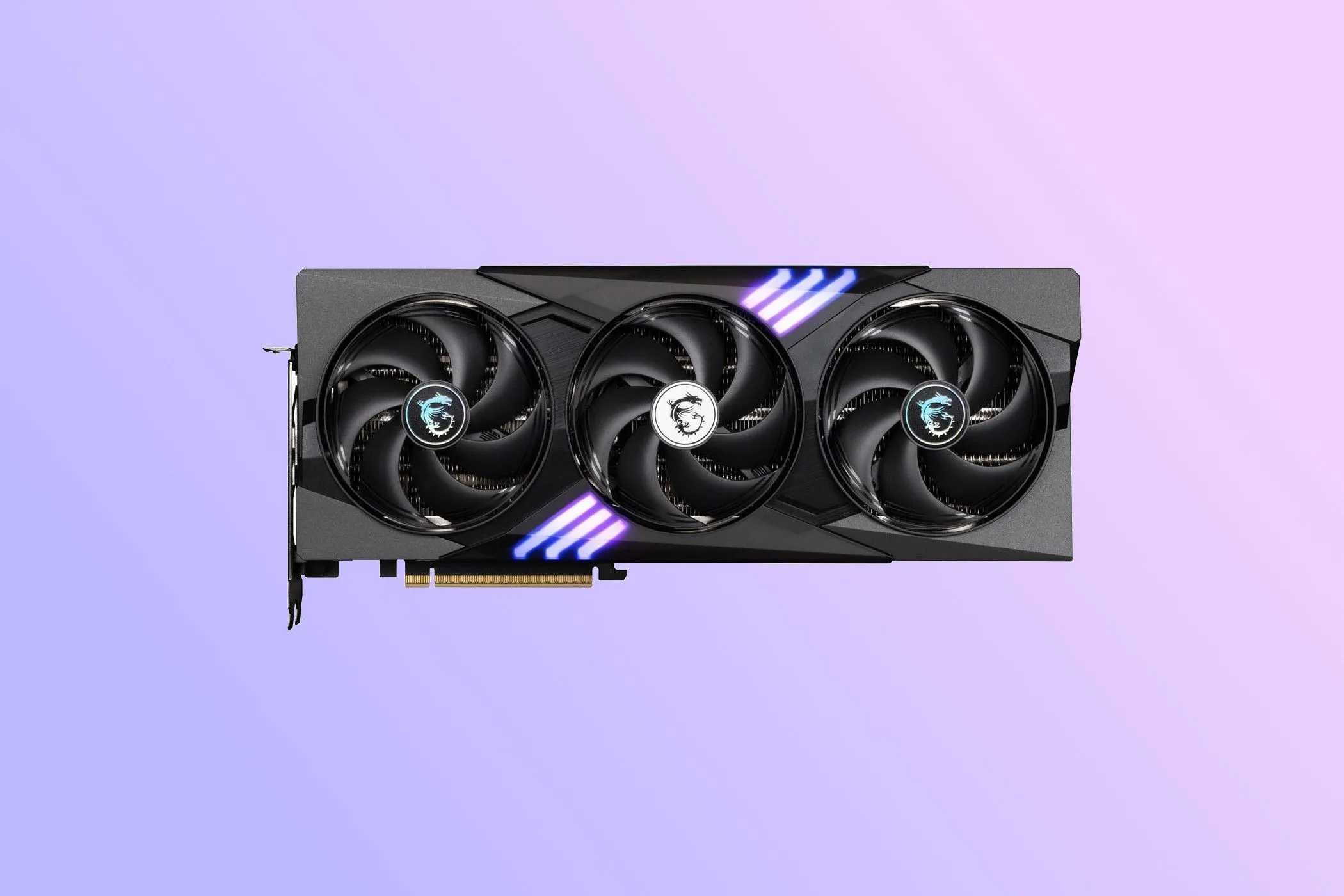 Hình ảnh card đồ họa MSI GeForce RTX 5070 Ti Gaming Trio OC Plus chuyên game