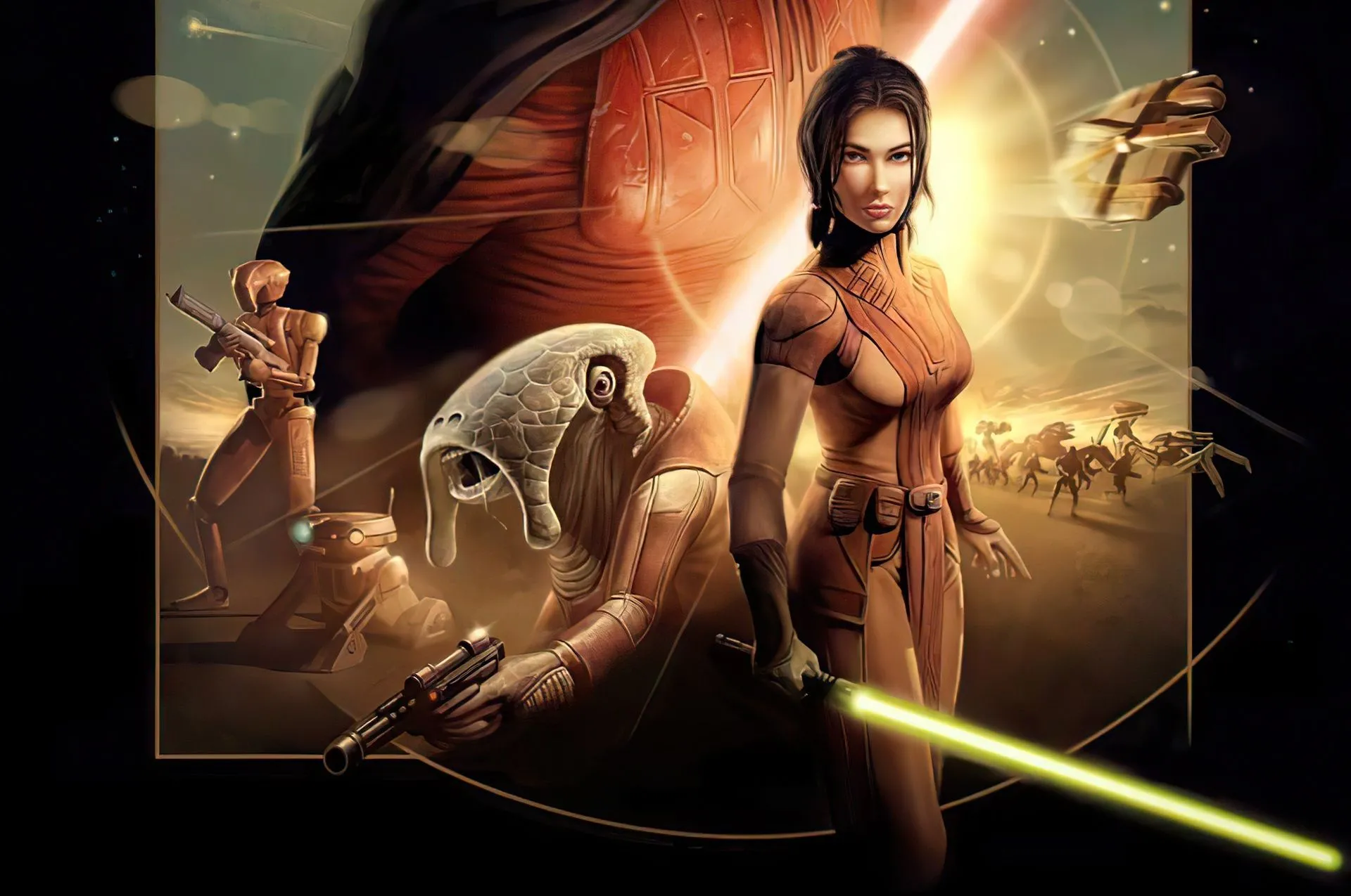 Hình ảnh đại diện cho kỷ nguyên vàng của các tựa game Star Wars, gợi nhớ những trò chơi kinh điển