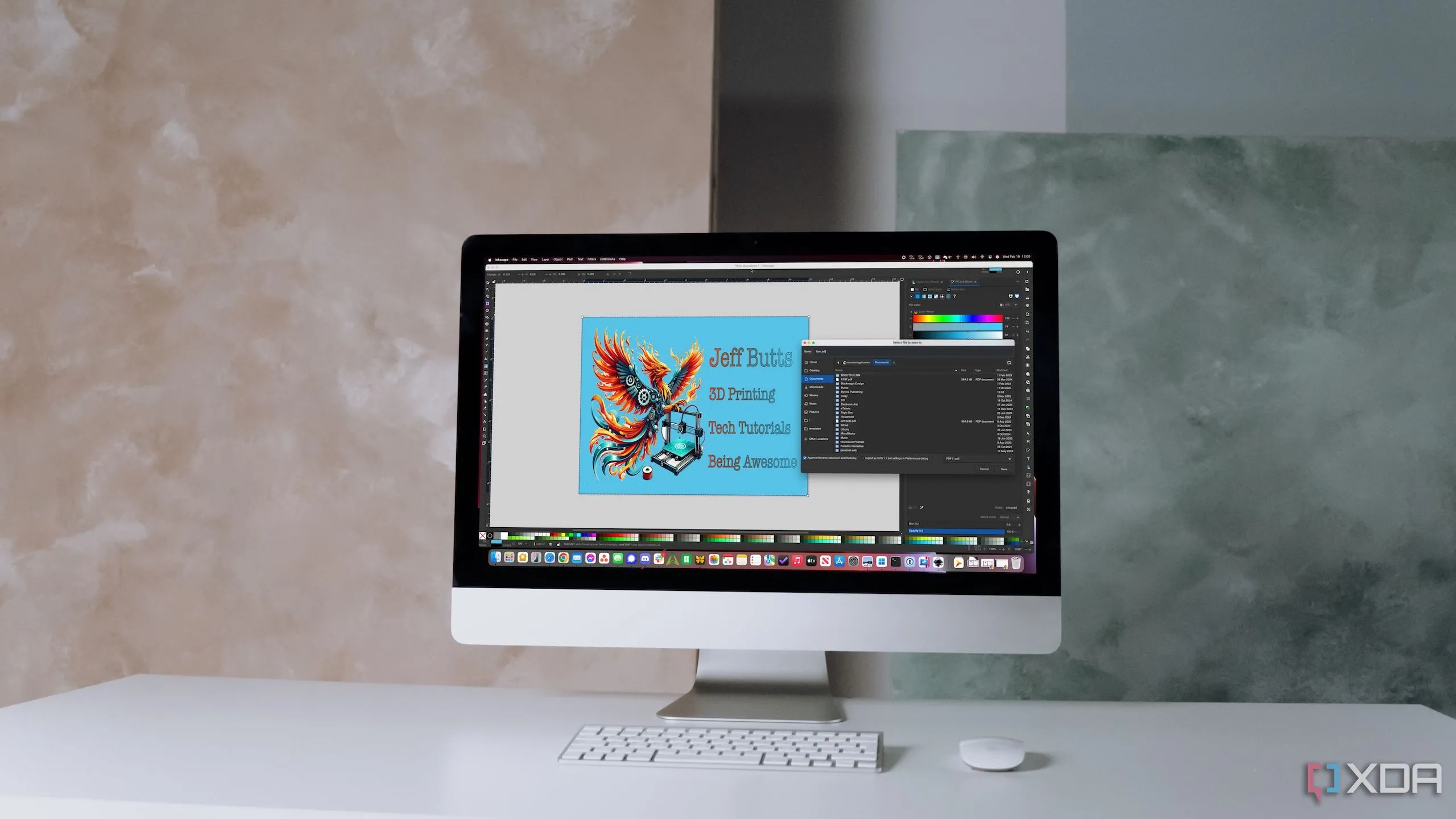 Hình ảnh đại diện cho việc Inkscape là lựa chọn thay thế miễn phí cho Adobe Acrobat trong chỉnh sửa PDF