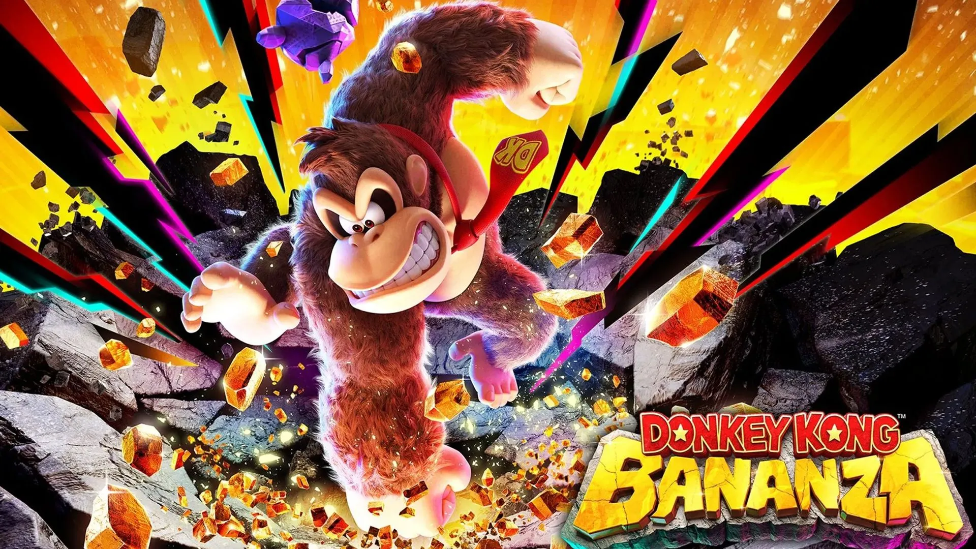 Hình ảnh minh họa game Donkey Kong Bananza trên Nintendo Switch 2, một trong những tựa game bị nghi ngờ không hỗ trợ lưu dữ liệu đám mây qua Nintendo Switch Online.