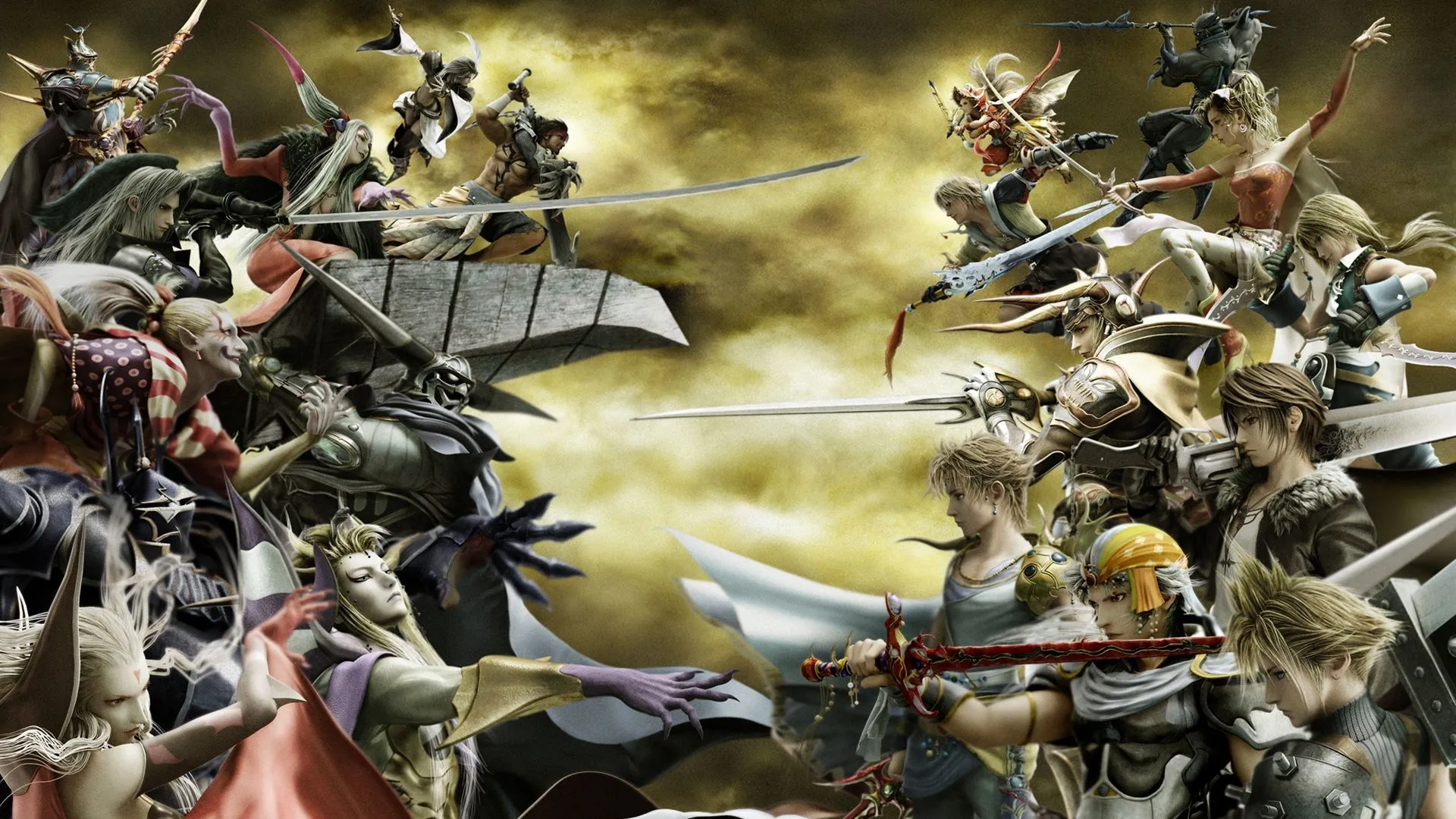 Hình ảnh minh họa nhân vật từ dòng game Final Fantasy, đại diện cho những trải nghiệm JRPG kinh điển có mặt trên PlayStation Plus Premium.