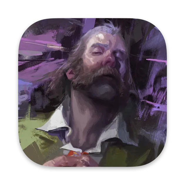 Hình ảnh nghệ thuật của Disco Elysium: The Final Cut với phong cách vẽ độc đáo