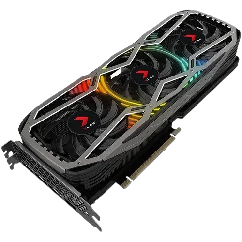 Hình ảnh render card PNY RTX 3080 10GB XLR8
