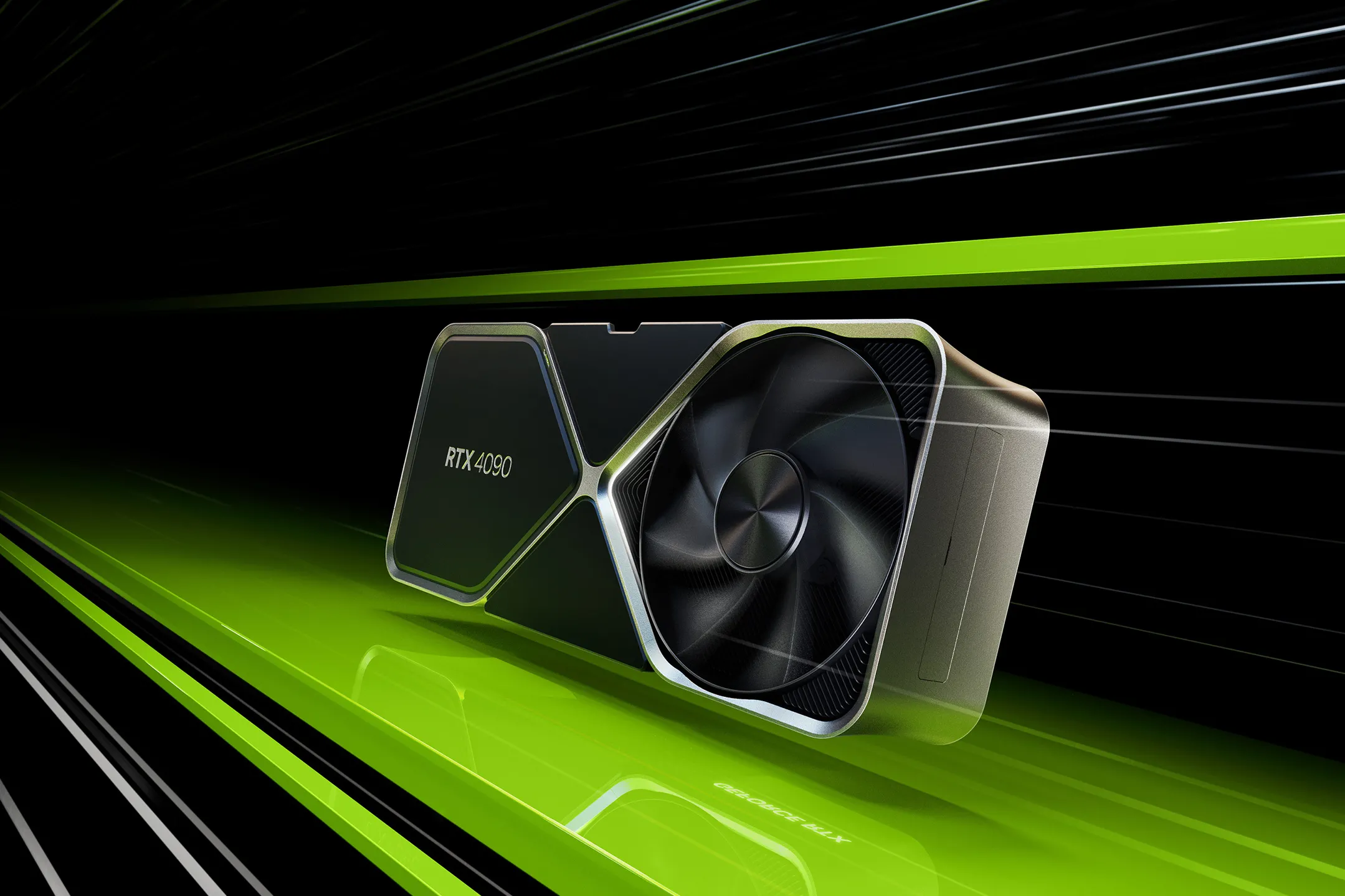 Hình ảnh render của card đồ họa NVIDIA GeForce RTX 4090