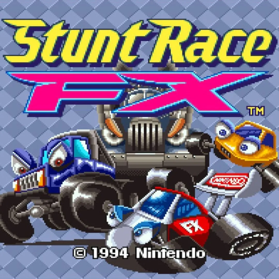 Hình ảnh sản phẩm game Stunt Race FX trên SNES