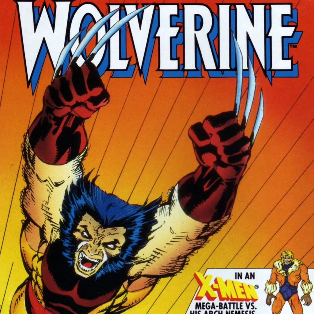 Hình ảnh sản phẩm game Wolverine trên NES ra mắt năm 1991