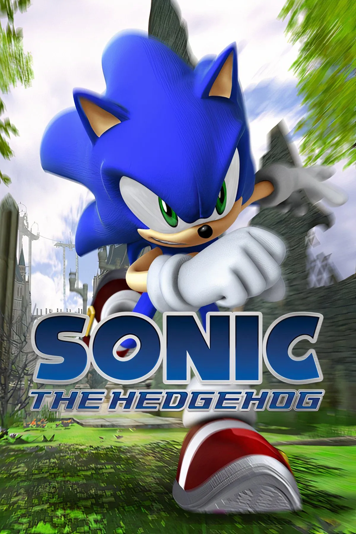 Hình ảnh tổng hợp các nhân vật Sonic, Silver, Shadow trong game Sonic the Hedgehog (2006) với nhạc nền huyền thoại