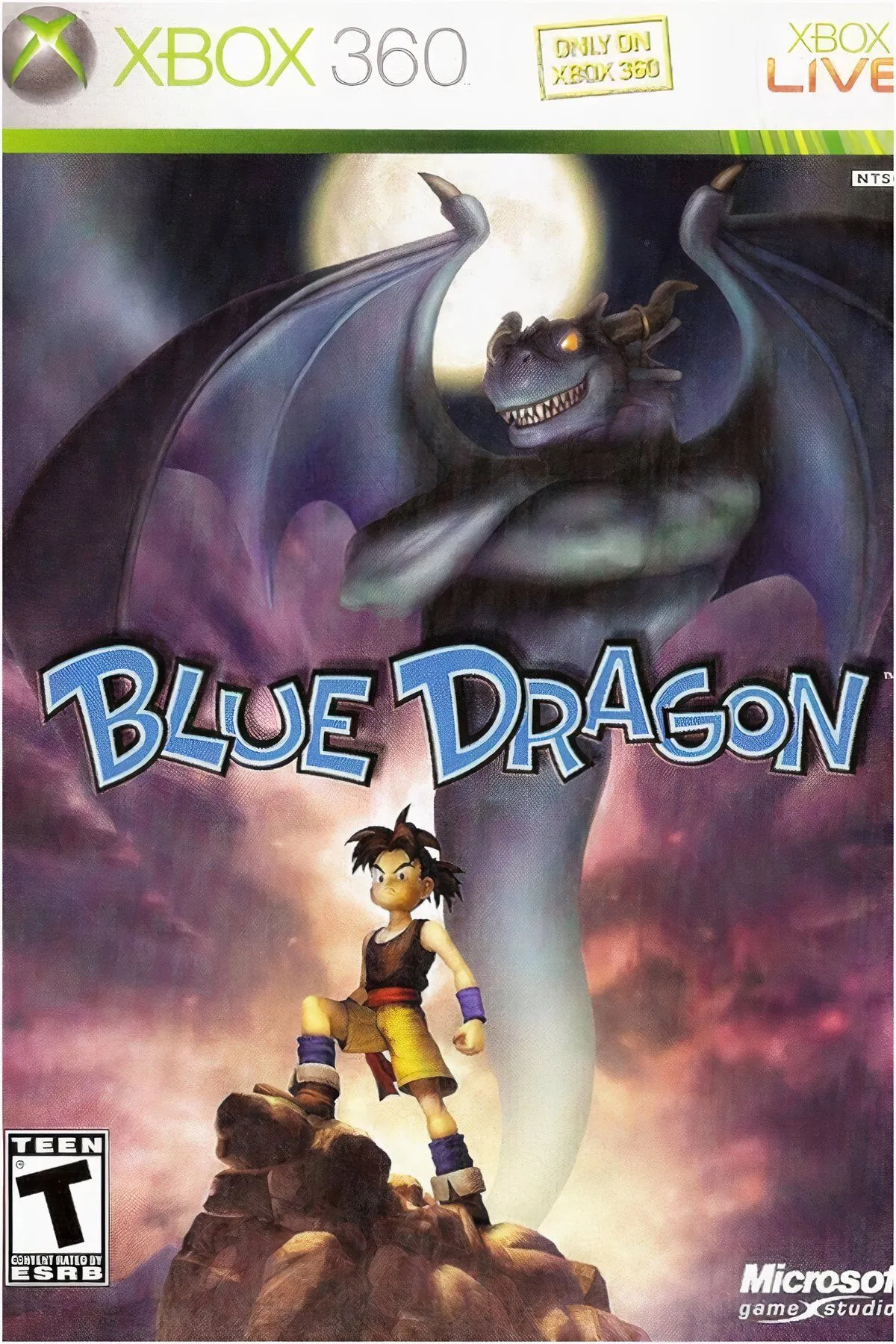 Hình ảnh tổng hợp key art và screenshot từ game Blue Dragon, giới thiệu các nhân vật và phong cách nghệ thuật độc đáo của tác giả Dragon Ball