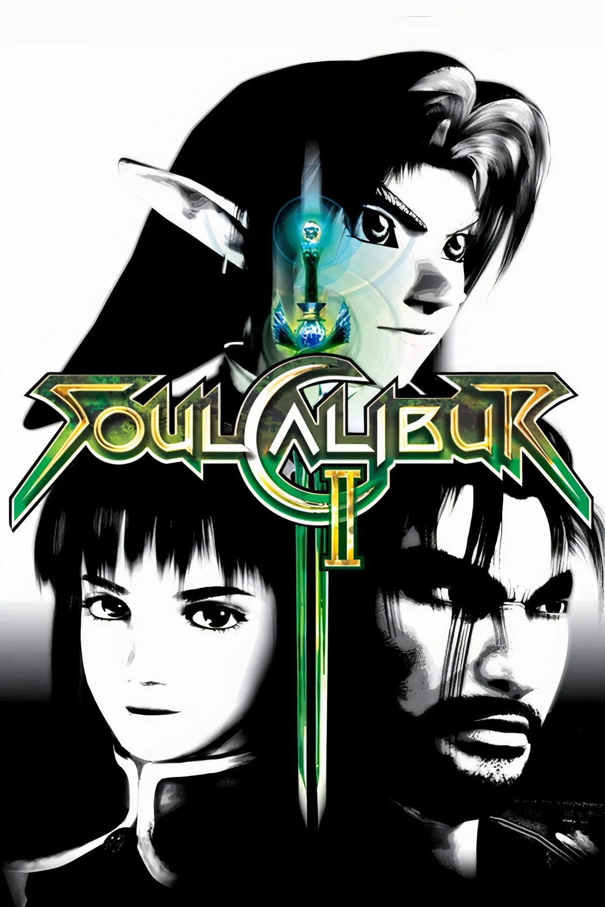 Hình ảnh tổng hợp từ game SoulCalibur II trên GameCube NSO, minh họa lối chơi đối kháng và hiệu suất giả lập mượt mà trên Nintendo Switch 2